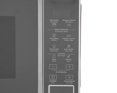 Foto 4 | Horno de Microondas Whirlpool 0.7 Pies WM1807DCPL Plateado