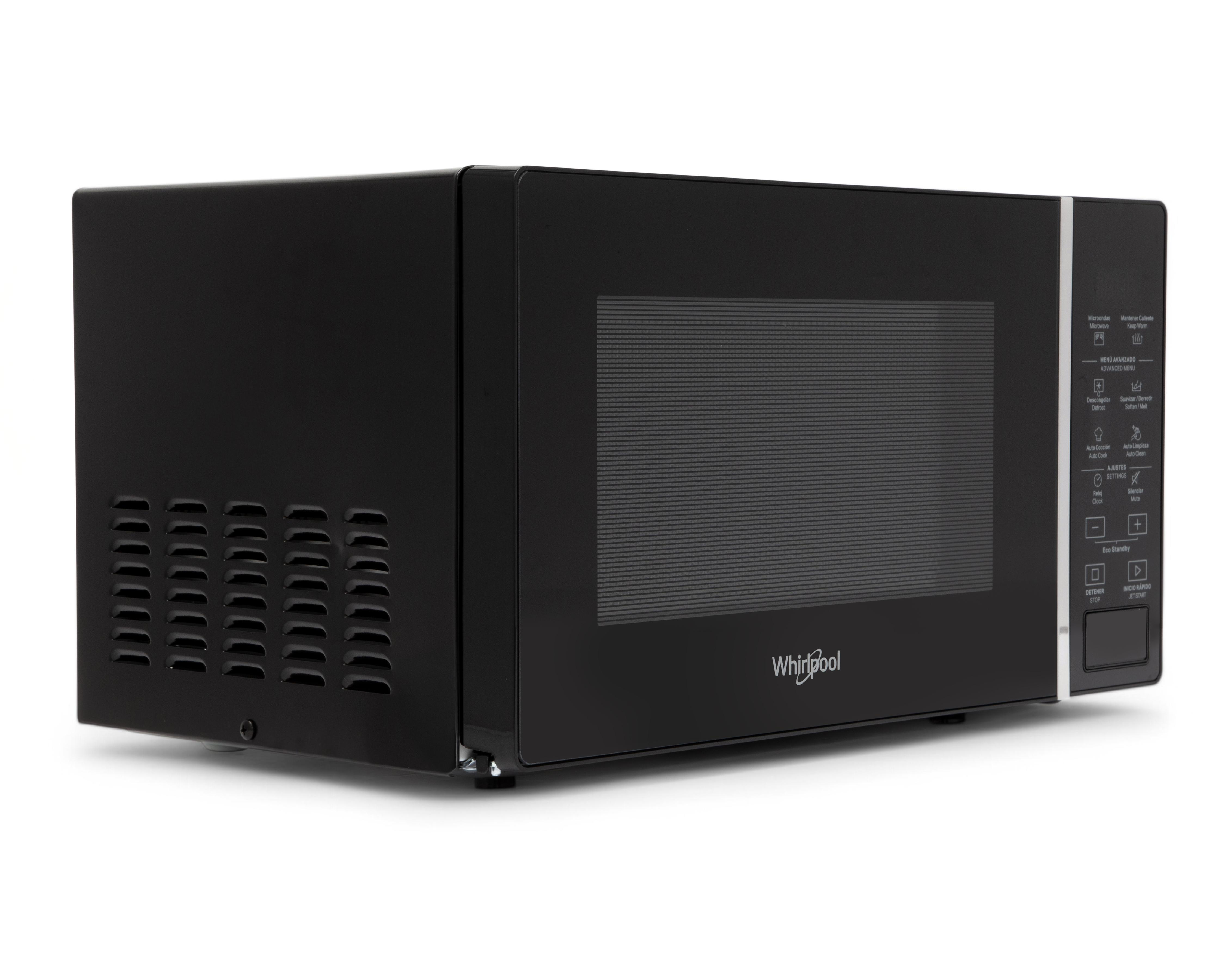 Foto 2 | Horno de Microondas Whirlpool 0.7 Pies WM1807BCPL Negro