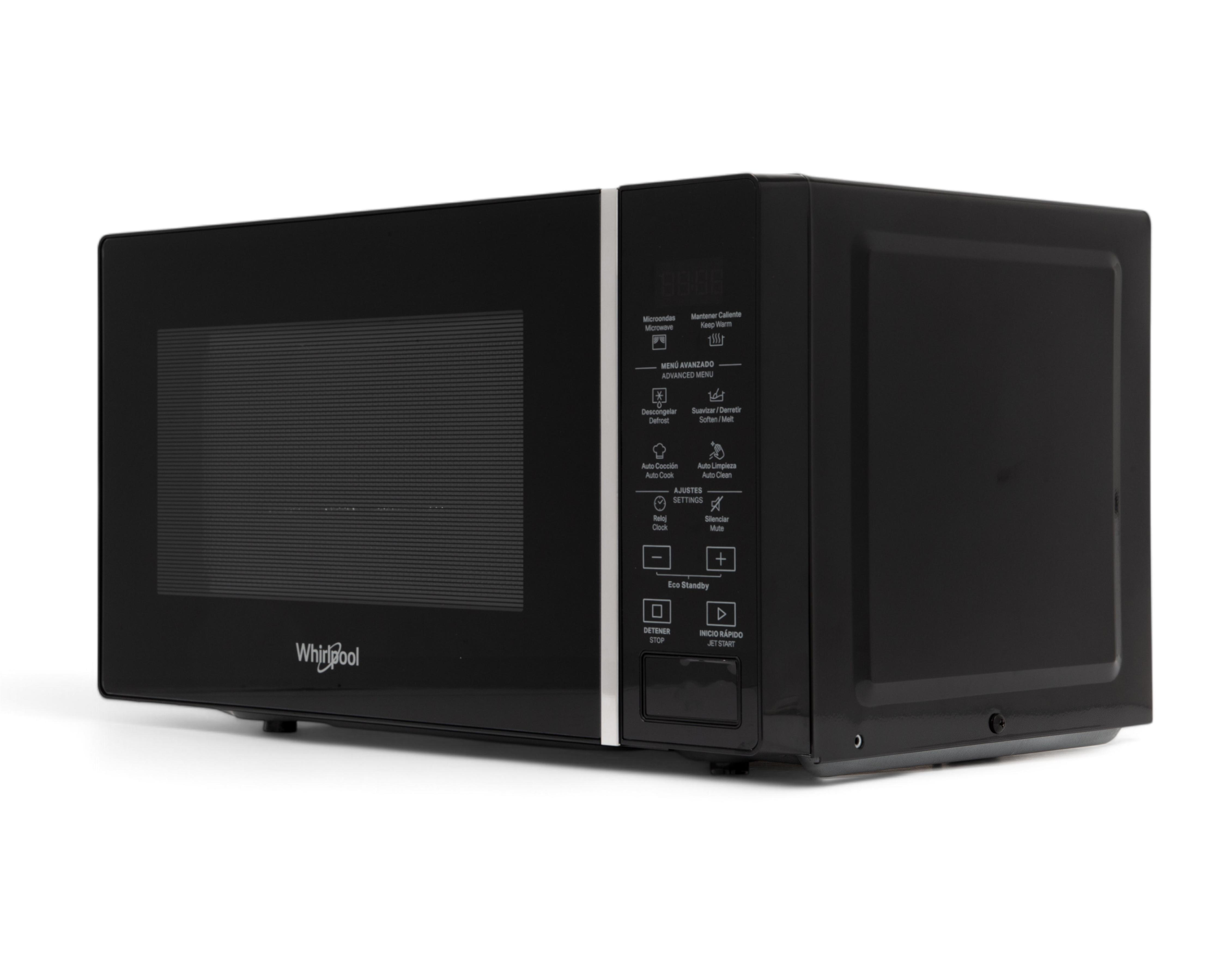 Foto 3 | Horno de Microondas Whirlpool 0.7 Pies WM1807BCPL Negro