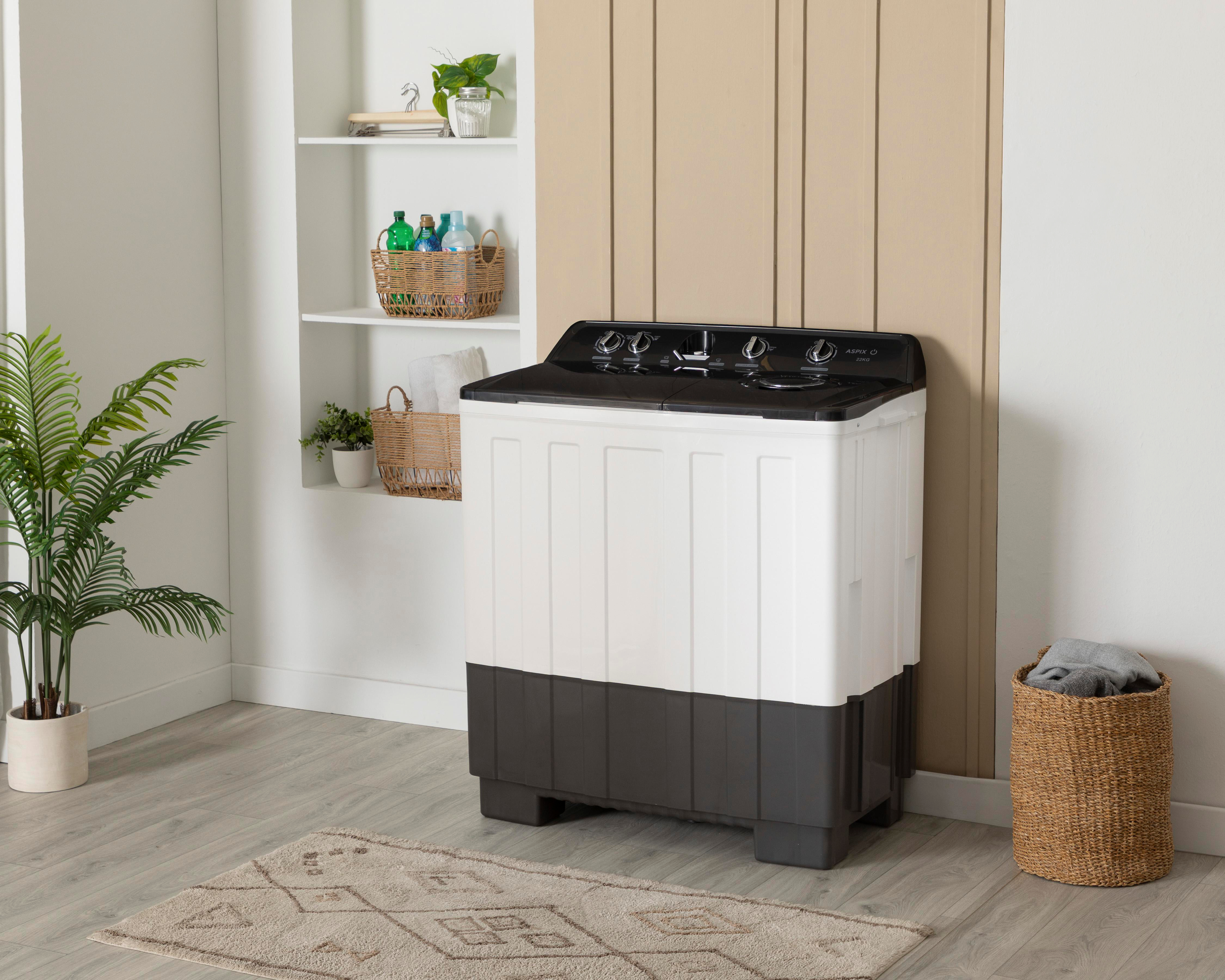 Foto 1 | Lavadora Aspix Doble Tina AX24TTW22KNPL 22 kg Multicolor