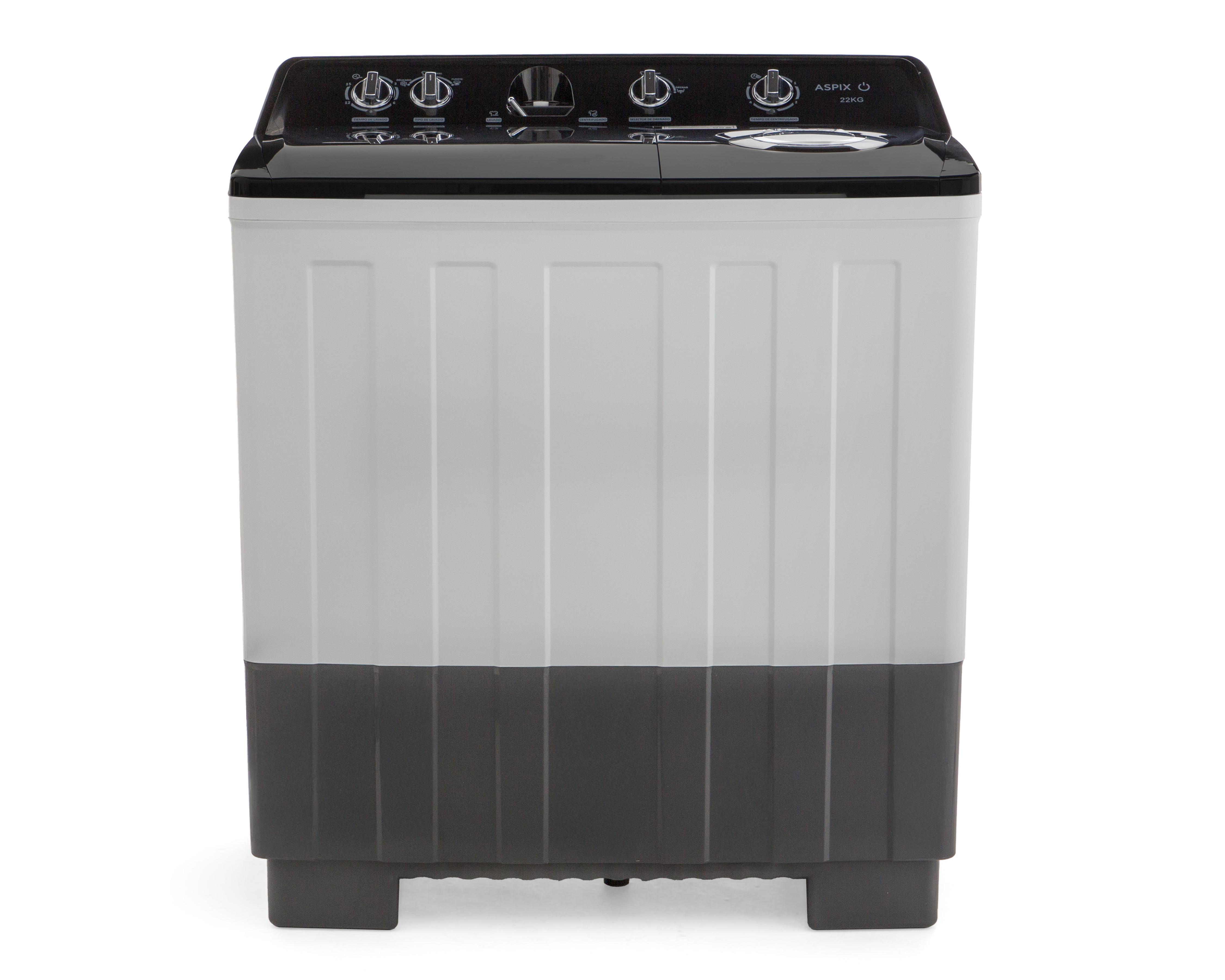 Foto 4 pulgar | Lavadora Aspix Doble Tina AX24TTW22KNPL 22 kg Multicolor
