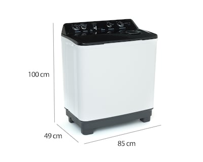 Foto 7 | Lavadora Aspix Semiautomática AX24TTW13KNPL 13 kg Negra