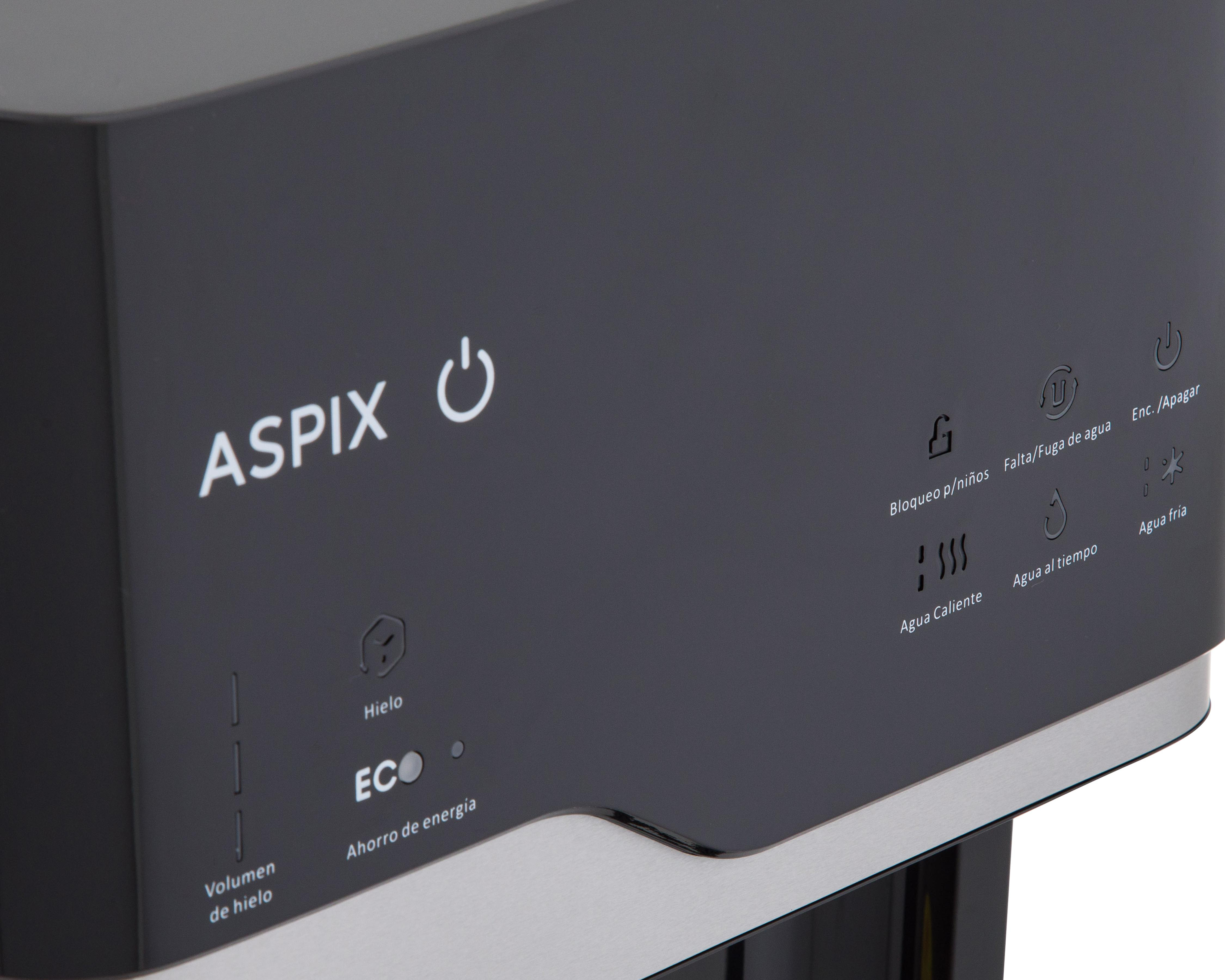 Foto 5 pulgar | Enfriador de Agua Aspix con Máquina de Hielo AX24SWDBLNE de Piso