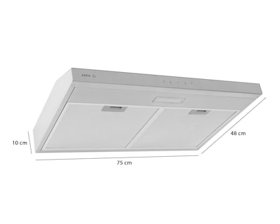 Foto 5 | Campana de Pared Aspix 75 cm Plateada