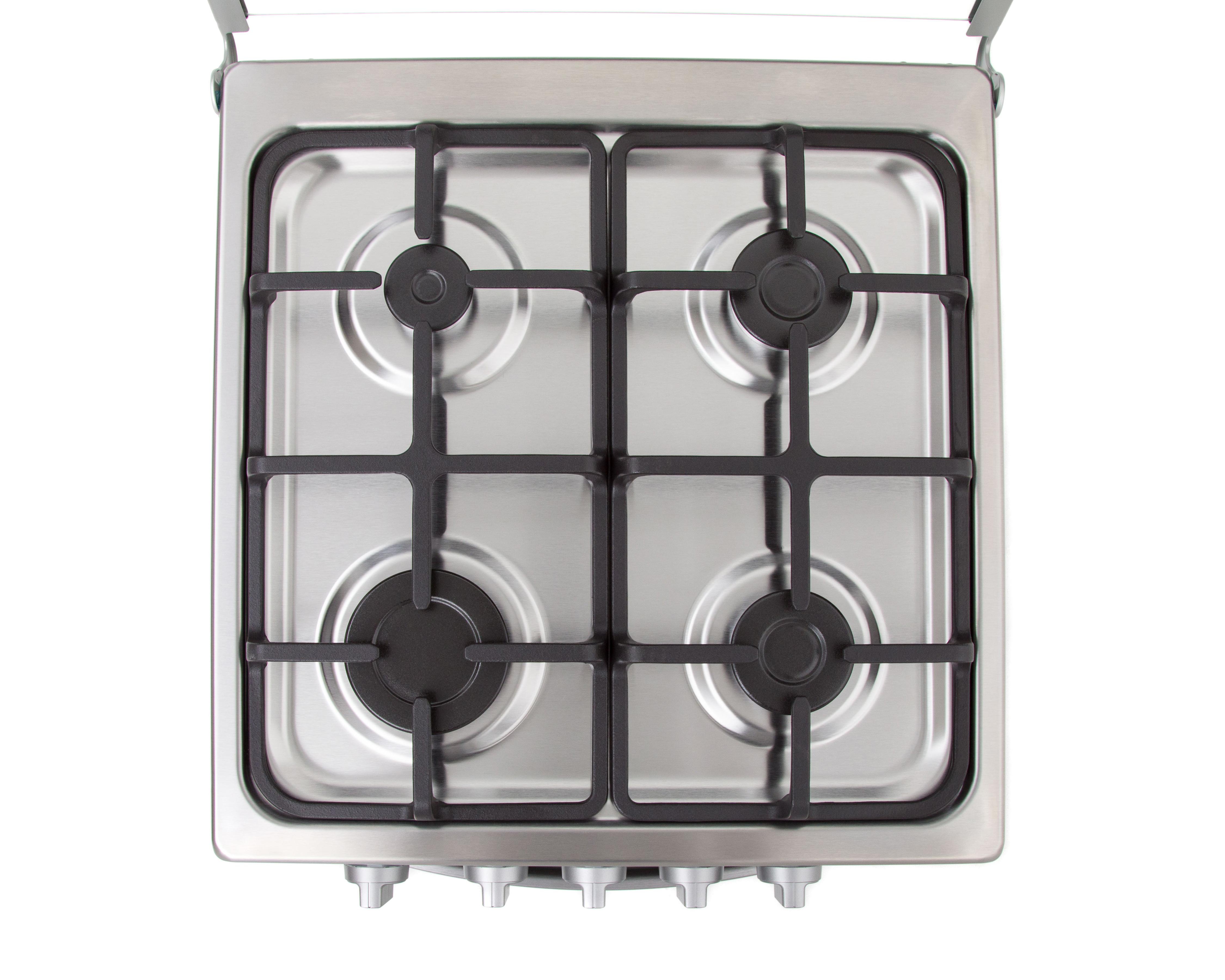 Foto 4 | Estufa Aspix de Piso 20 Pulgadas con 4 Quemadores de Gas EG20PS-CC
