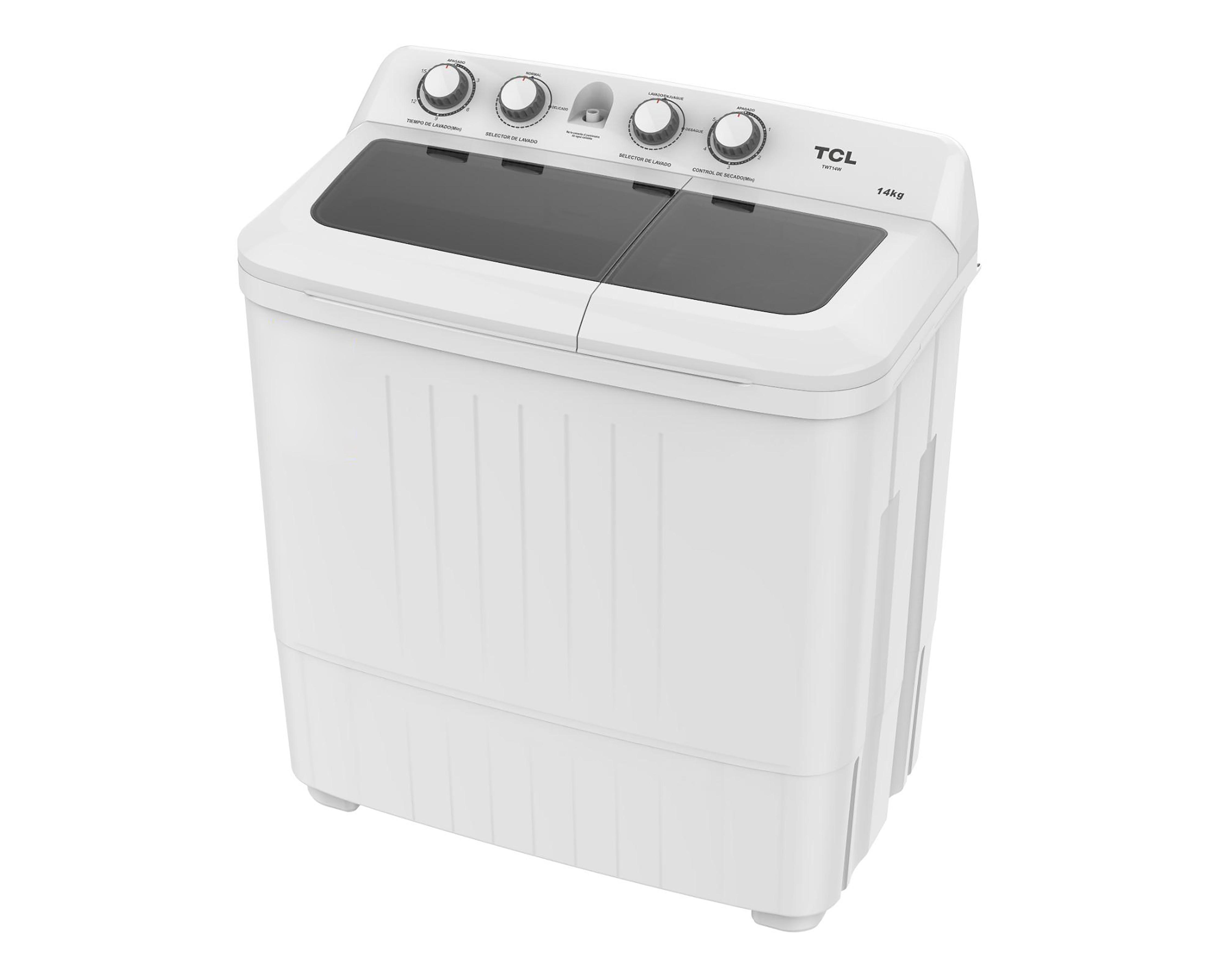 Foto 2 | Lavadora TCL Doble Tina TWT14W 14 kg Blanca