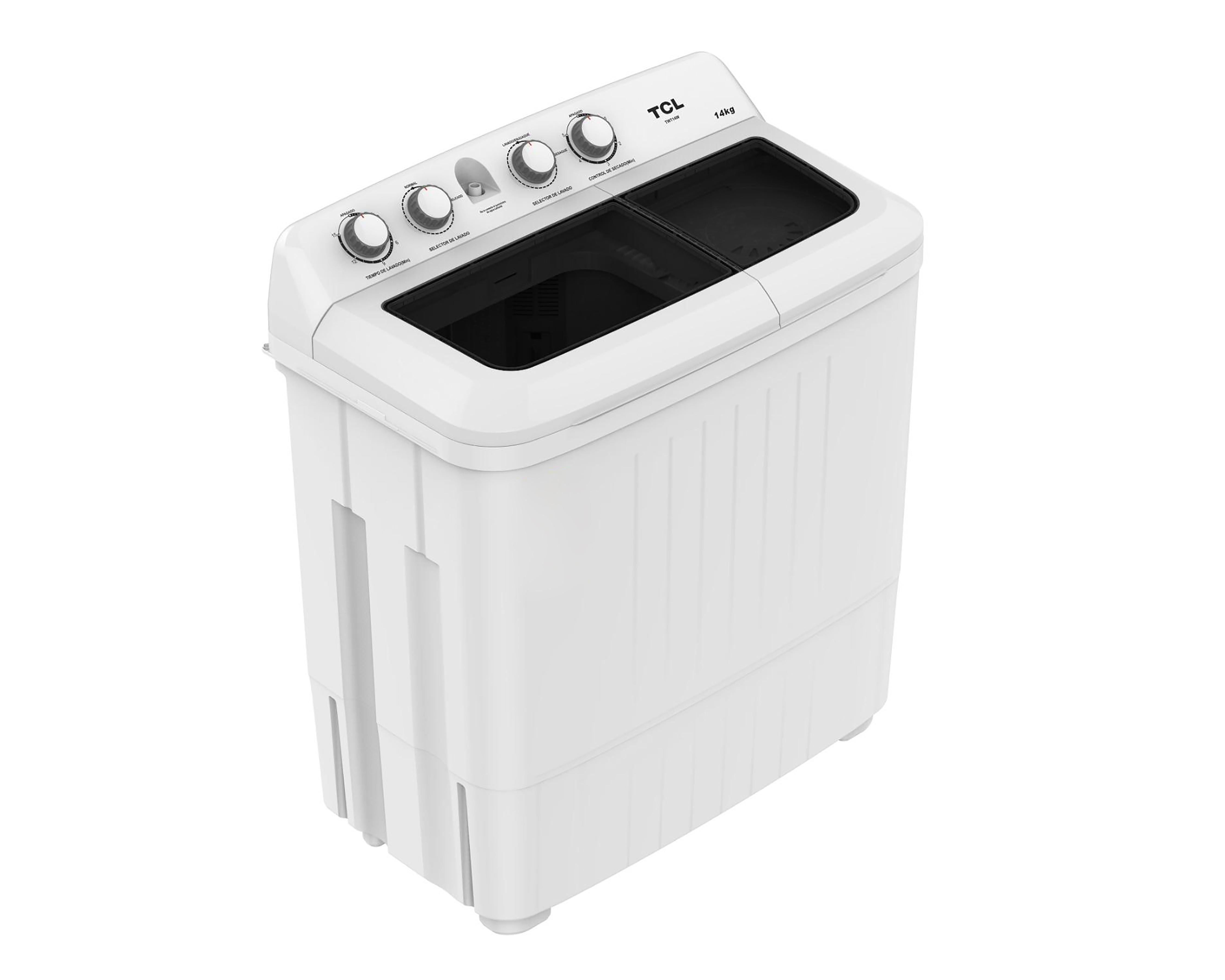 Foto 4 pulgar | Lavadora TCL Doble Tina TWT14W 14 kg Blanca