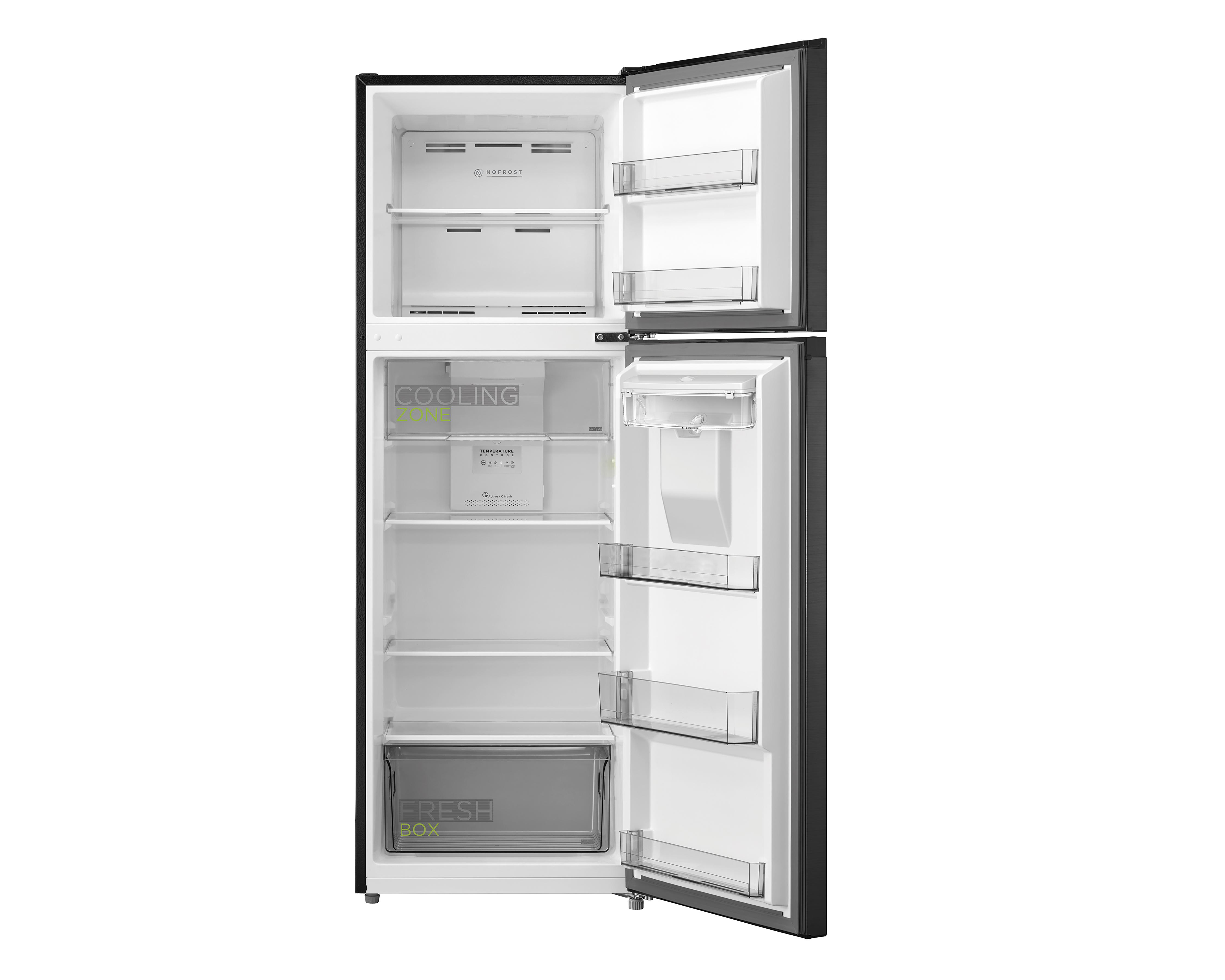 Foto 4 pulgar | Refrigerador Midea Top Mount 10 Pies Negro MDRT385MTM28WD