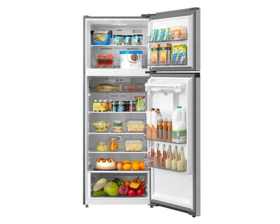 Foto 3 | Refrigerador Midea Top Mount 17 Pies Plateado MDRT480WENDXW