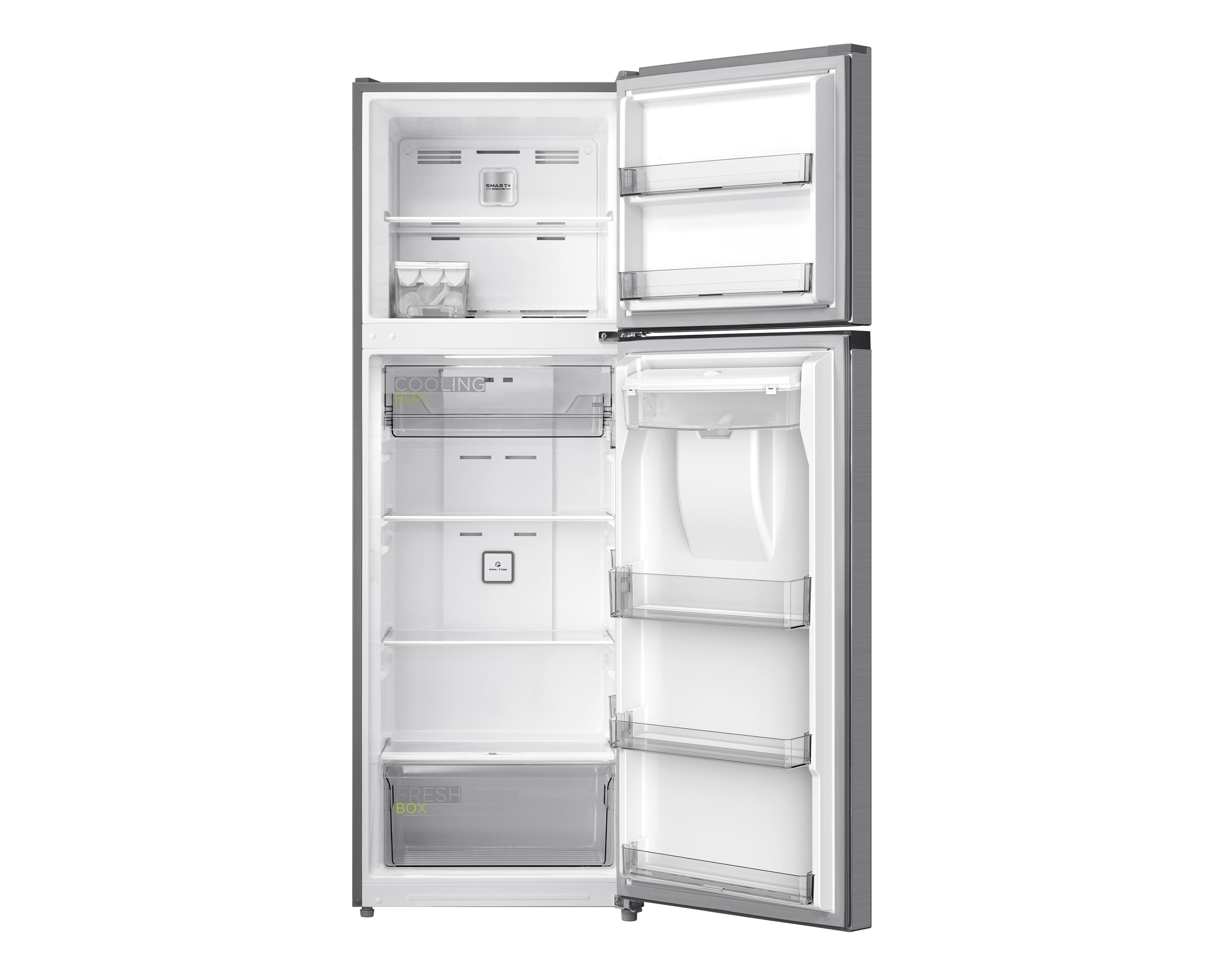 Foto 3 | Refrigerador Midea Top Mount 13 Pies Plateado MDRT489MTM46W