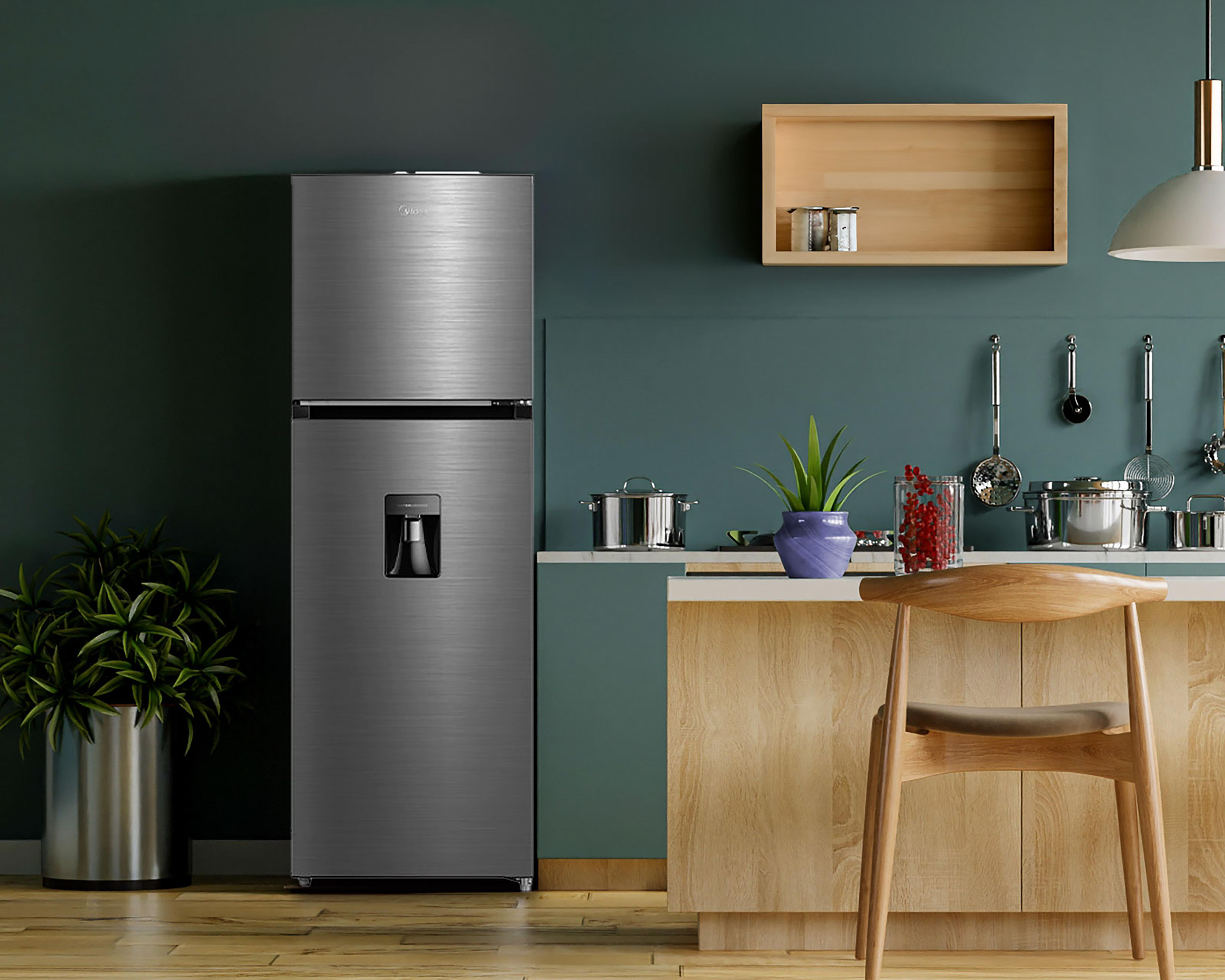Foto 5 pulgar | Refrigerador Midea Top Mount 13 Pies Plateado MDRT489MTM46W