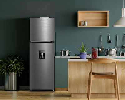 Foto 4 | Refrigerador Midea Top Mount 13 Pies Plateado MDRT489MTM46W