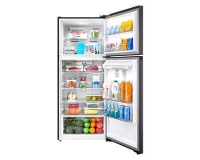 Foto 3 | Refrigerador Midea Top Mount 15 Pies Negro MDRT580MTM28WD