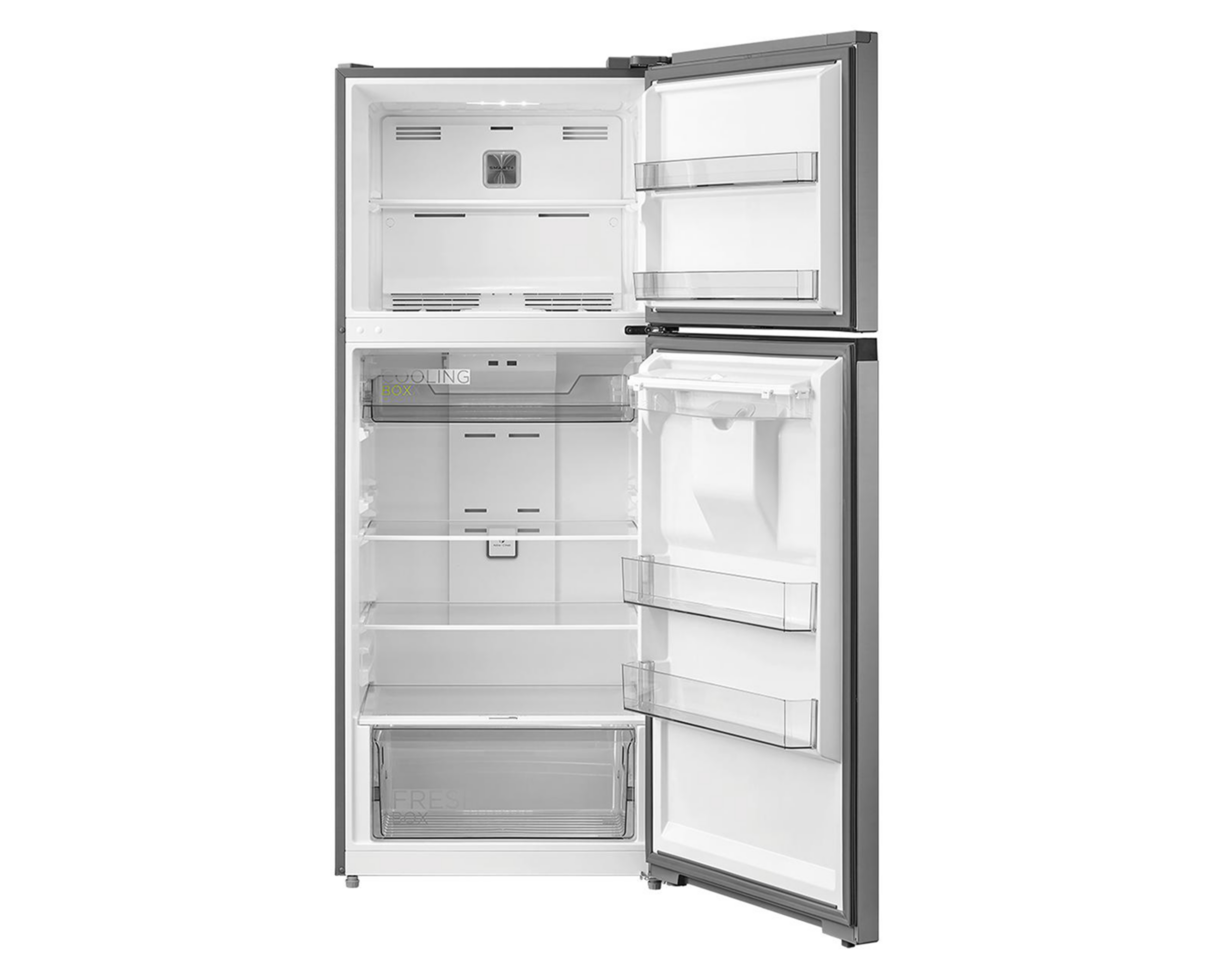 Foto 5 pulgar | Refrigerador Midea Top Mount 15 Pies Plateado MDRT580MTM46W