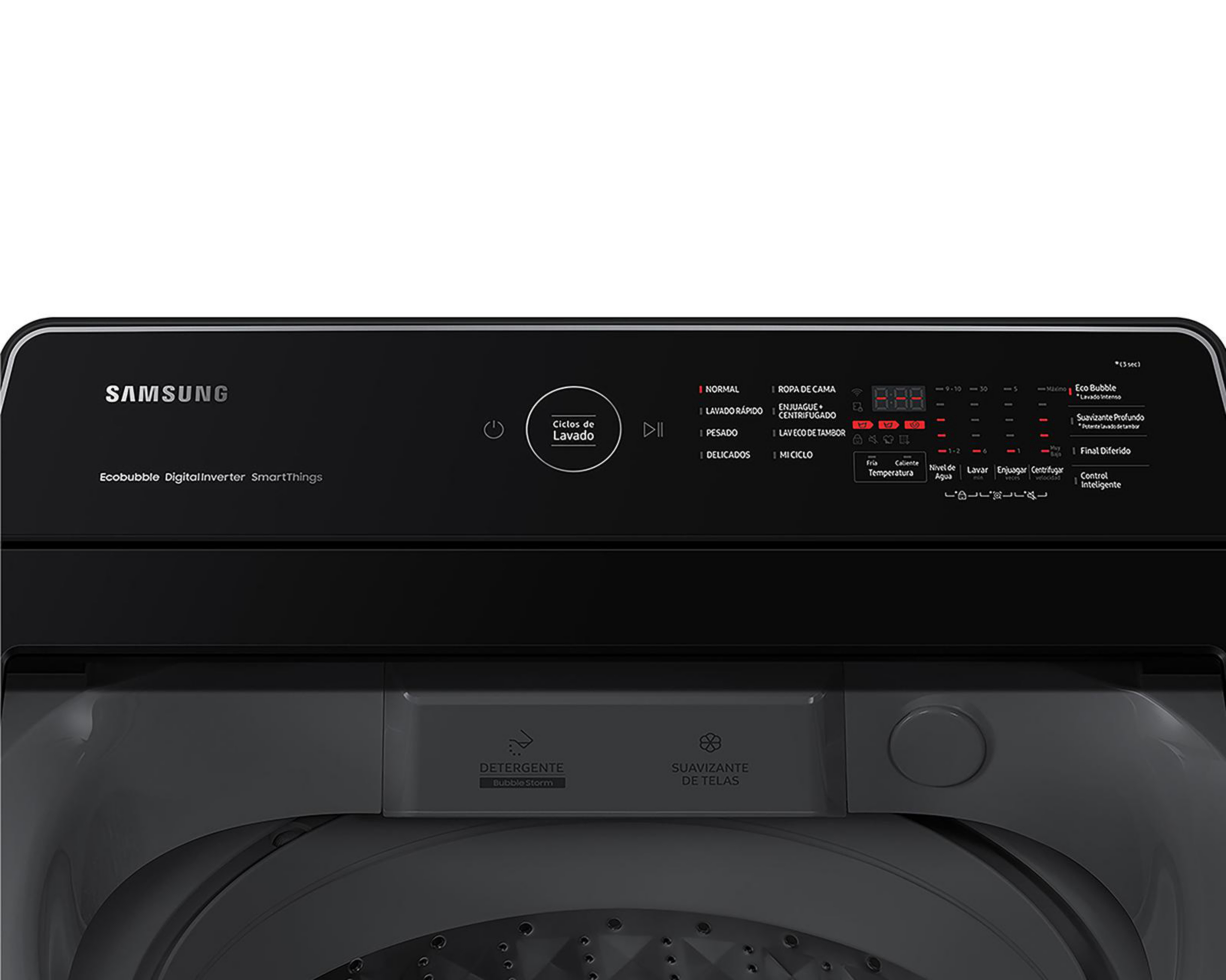 Foto 6 pulgar | Lavadora Samsung Automática WA19CG6442BWAX 19 kg Blanca