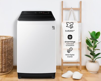 Foto 9 | Lavadora Samsung Automática WA19CG6442BWAX 19 kg Blanca