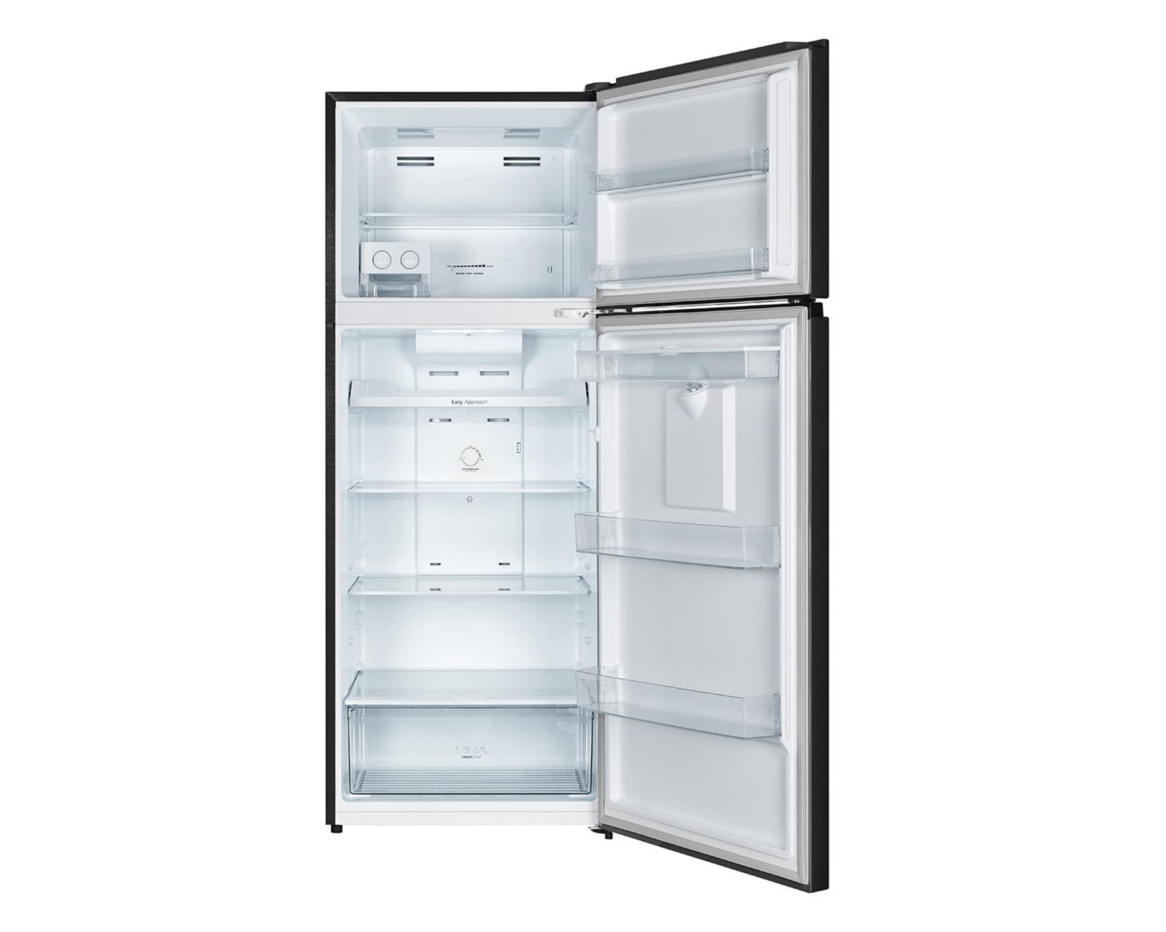 Foto 4 pulgar | Refrigerador Hisense Top Mount 14 Pies Negro RT14N6CBX