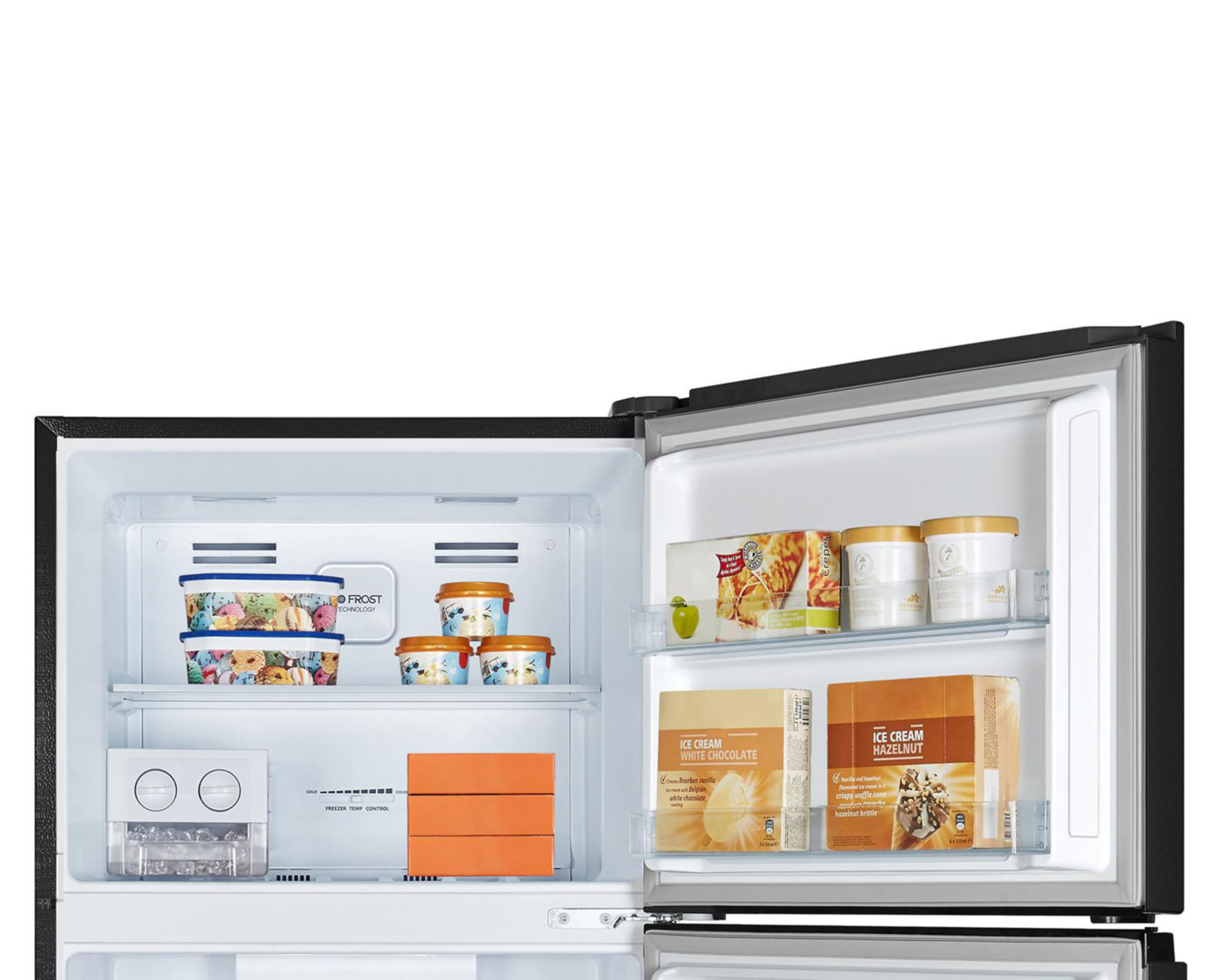 Foto 6 pulgar | Refrigerador Hisense Top Mount 14 Pies Negro RT14N6CBX