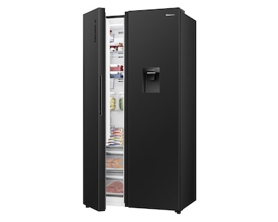 Foto 2 | Refrigerador Hisense Side by Side 20 Pies Negro RS20N6WBX