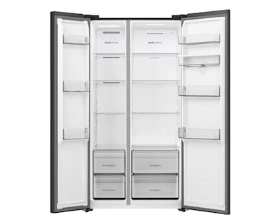 Foto 3 | Refrigerador Hisense Side by Side 20 Pies Negro RS20N6WBX