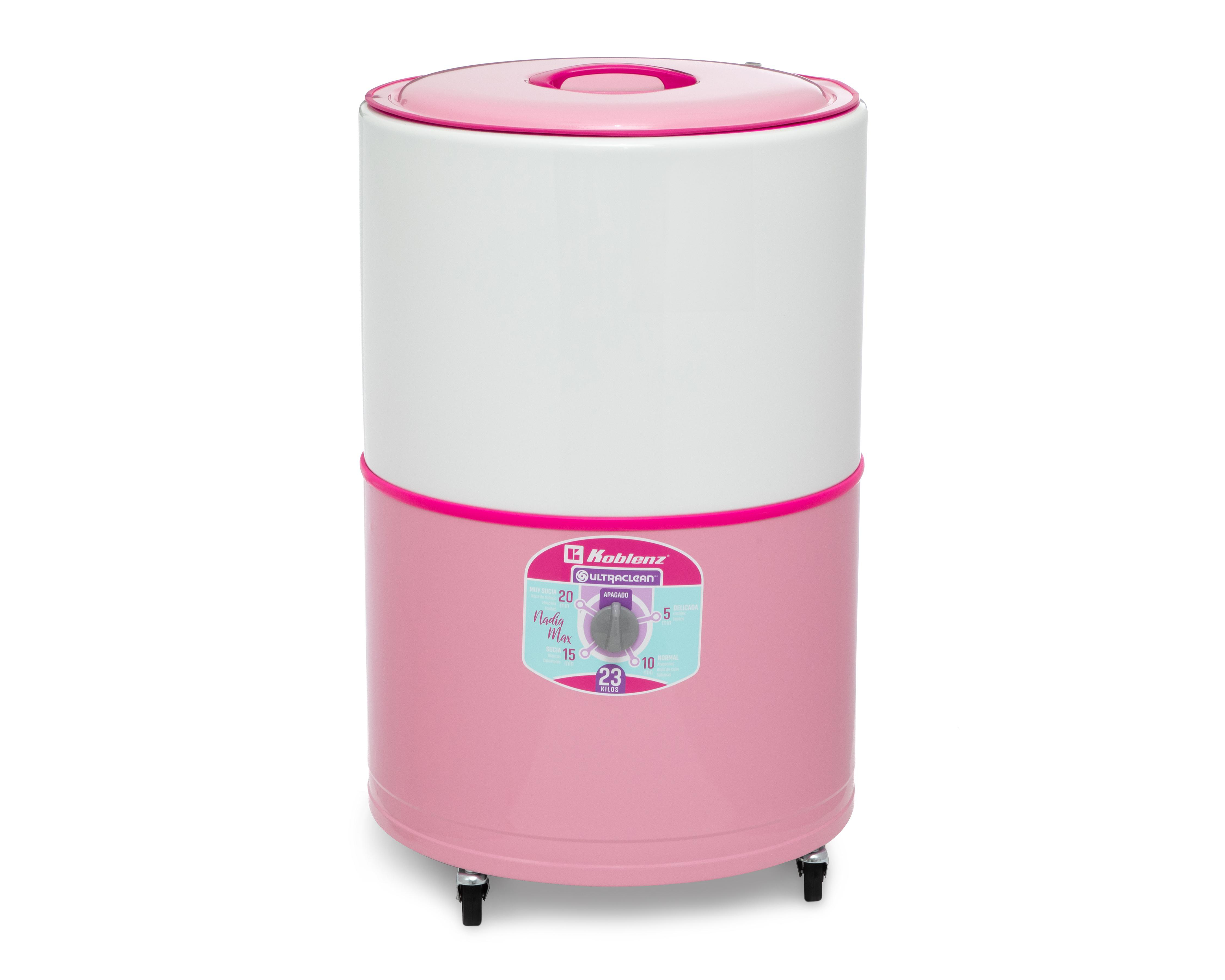 Foto 1 | Lavadora Koblenz Tina Redonda LRK-2311A Nadia Max 23 kg Rosa