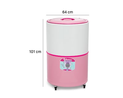 Foto 6 | Lavadora Koblenz Tina Redonda LRK-2311A Nadia Max 23 kg Rosa