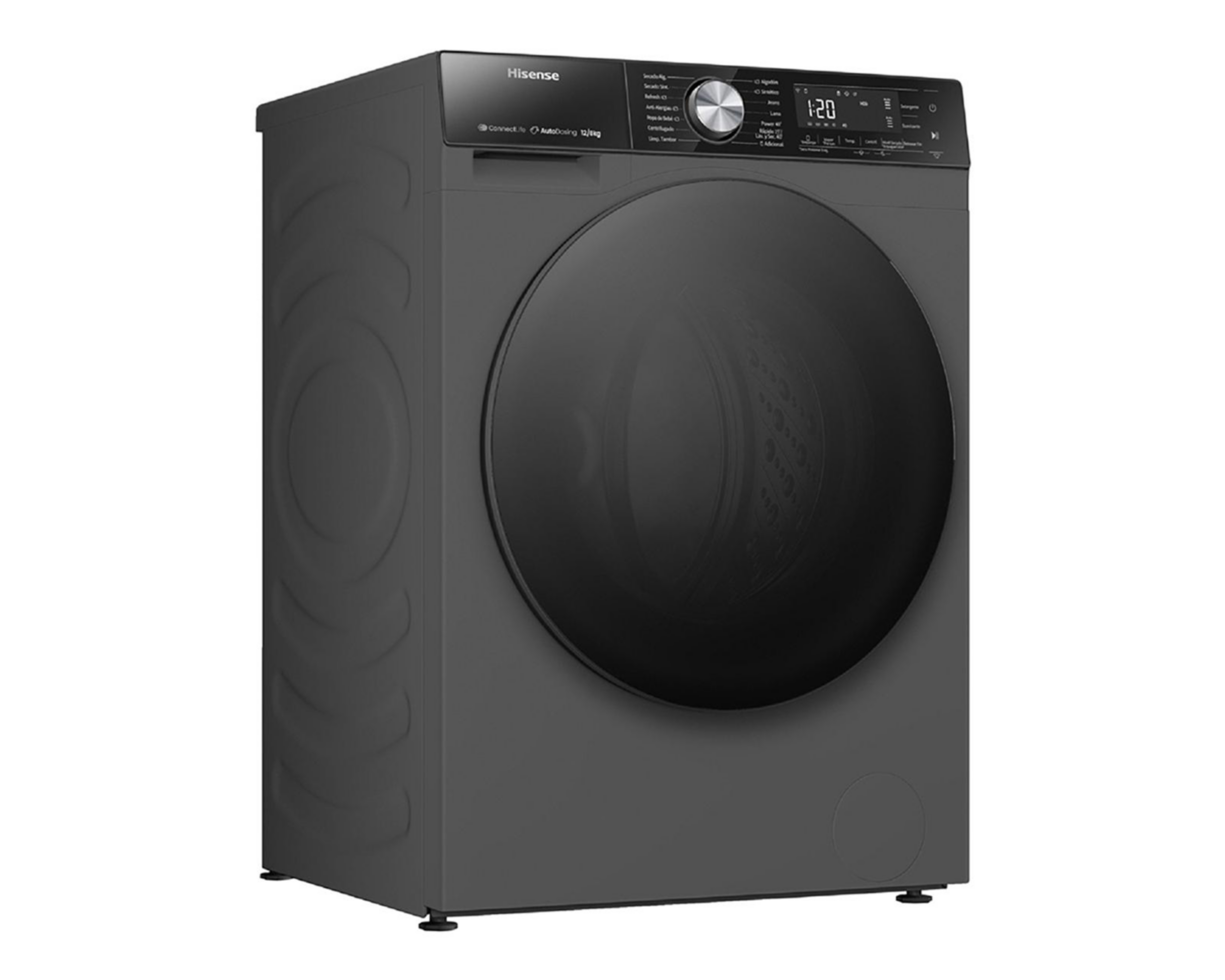 Foto 2 | Lavasecadora Hisense Digital WD5S1645BB 16/10 kg Negra