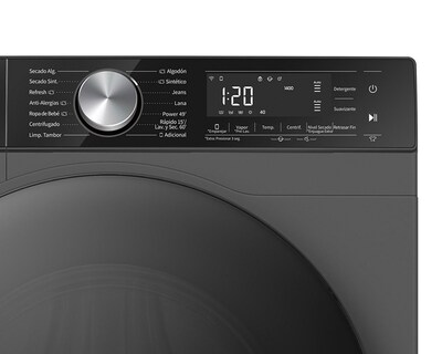 Foto 4 | Lavasecadora Hisense Digital WD5S1645BB 16/10 kg Negra
