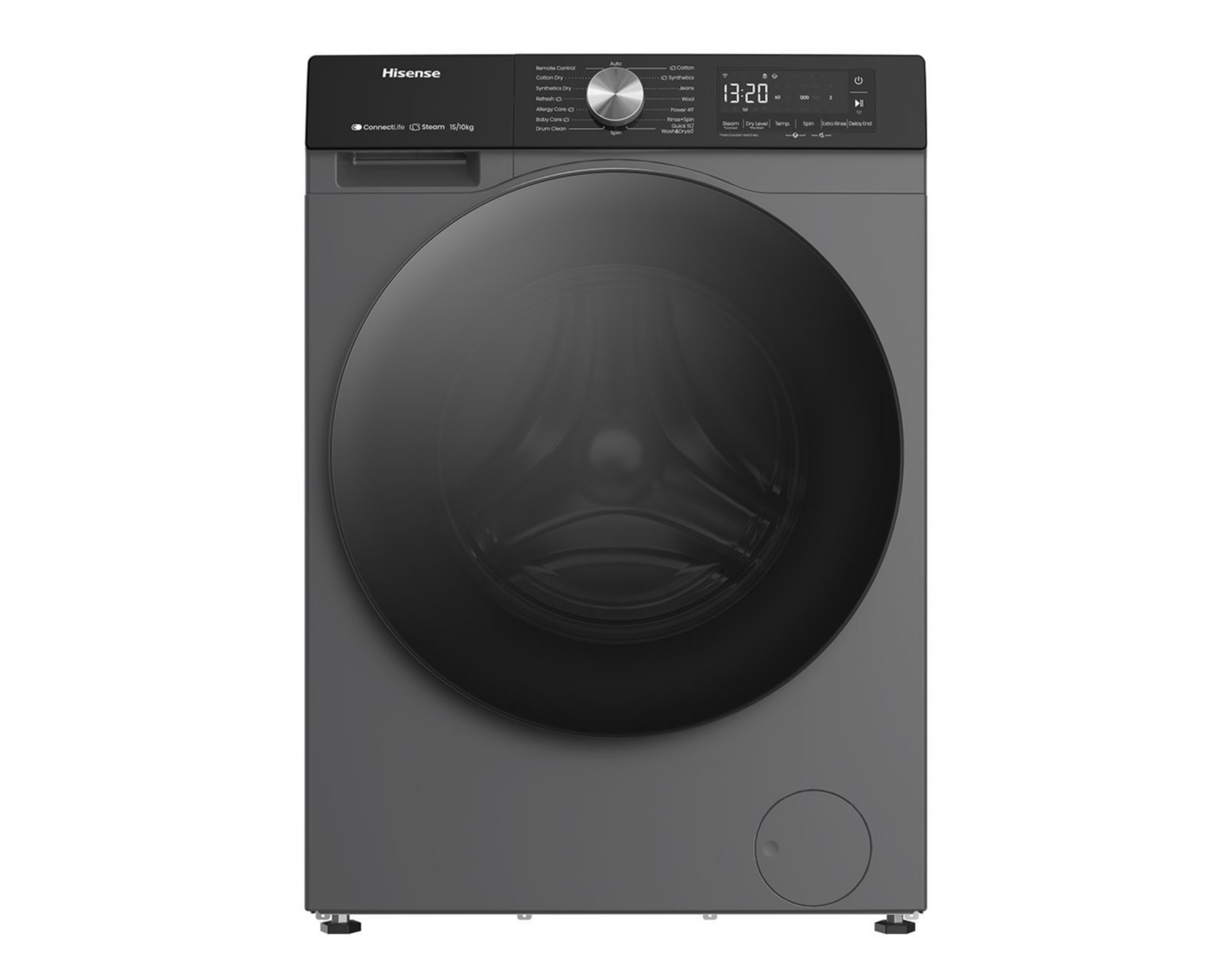 Foto 1 | Lavasecadora Hisense Digital WD3S1543BT 15 Kg Gris