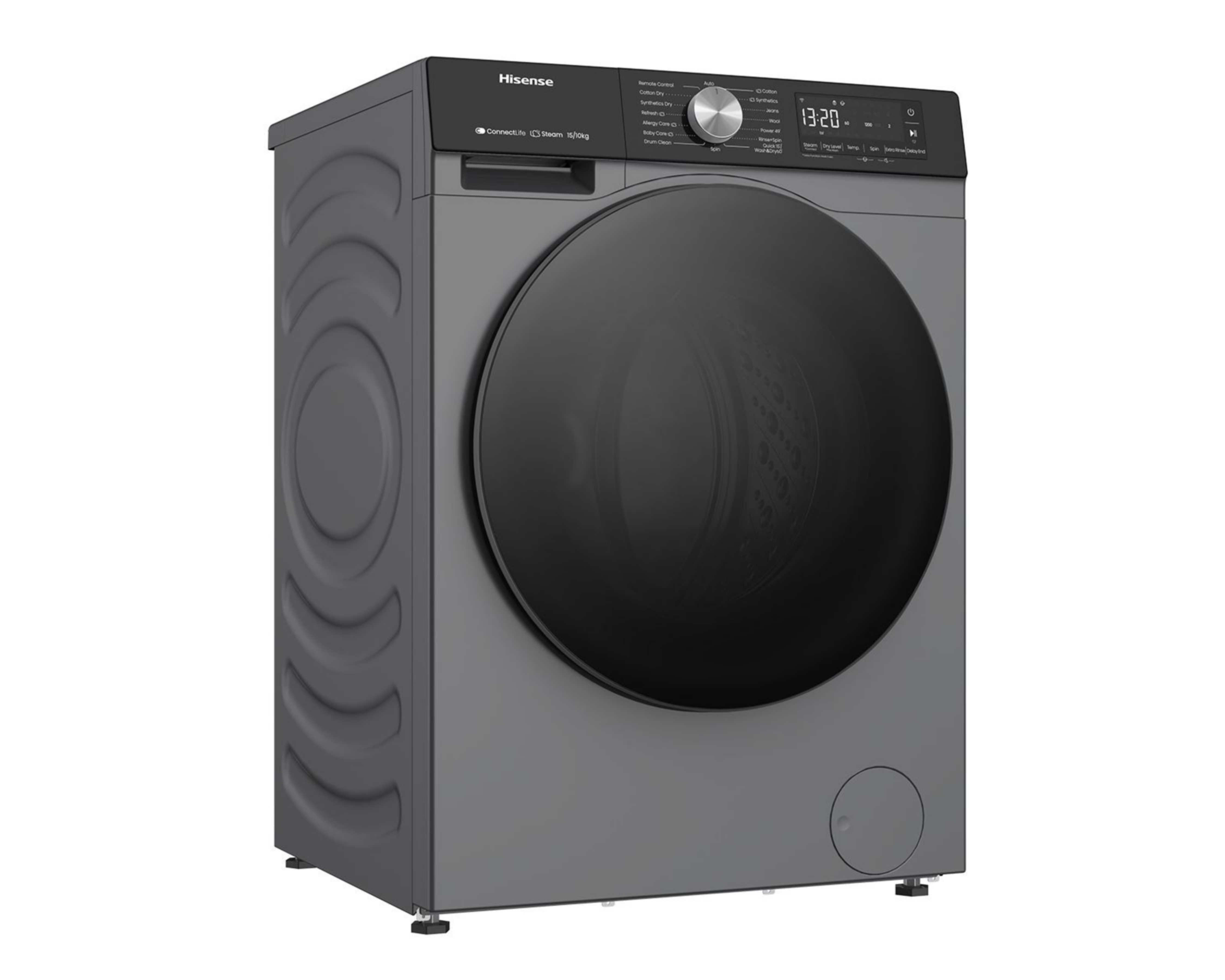 Foto 3 pulgar | Lavasecadora Hisense Digital WD3S1543BT 15 Kg Gris
