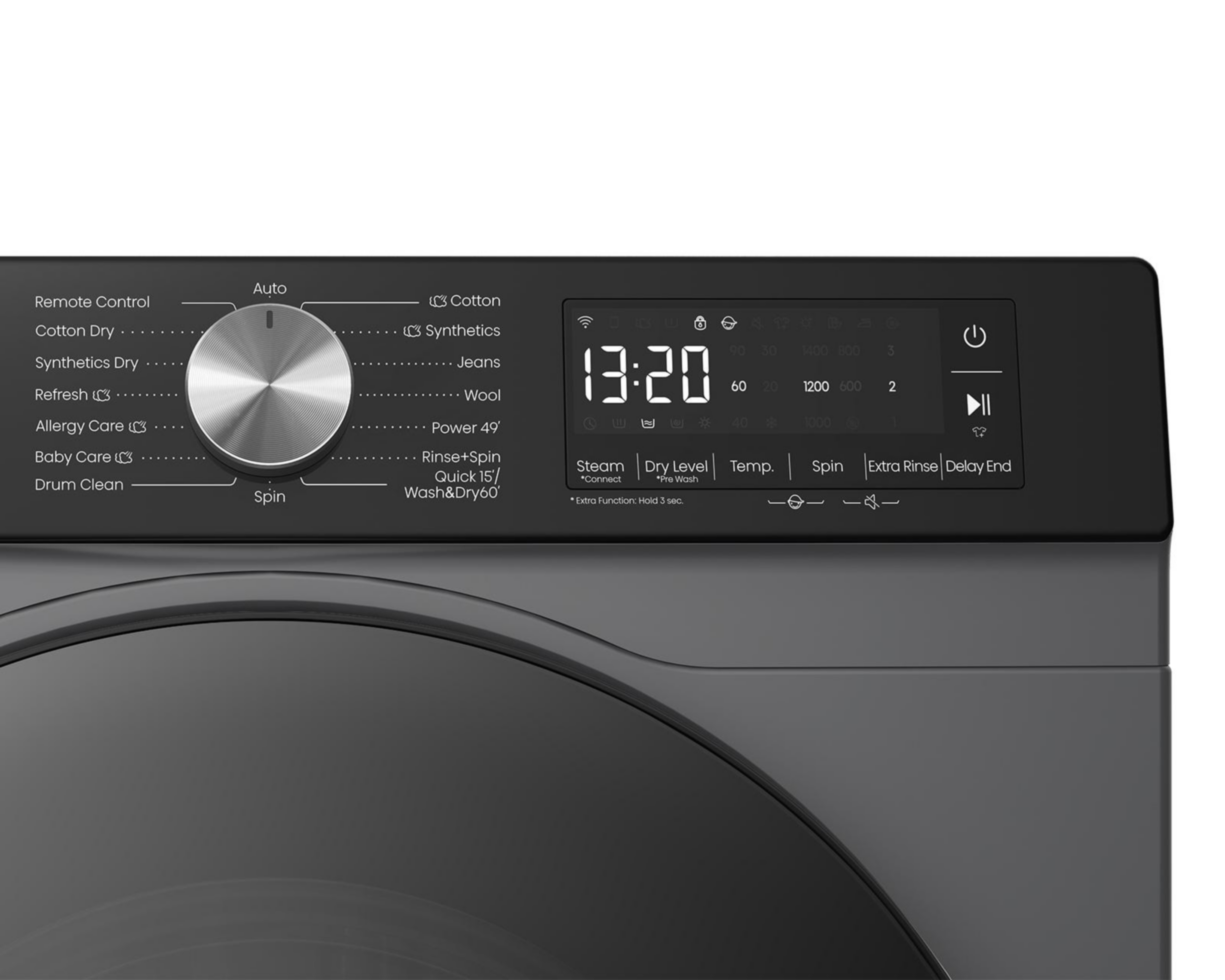Foto 6 pulgar | Lavasecadora Hisense Digital WD3S1543BT 15 Kg Gris