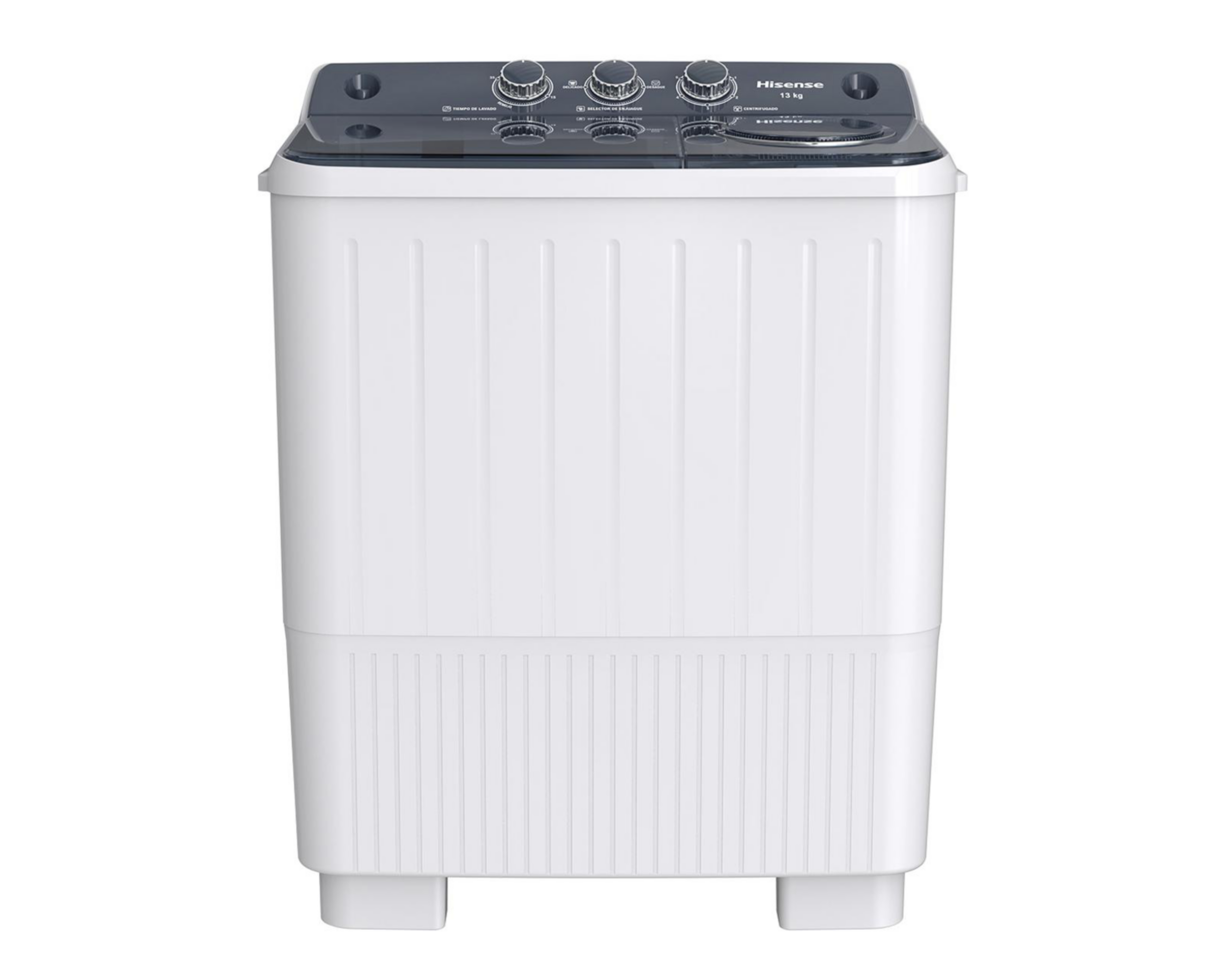 Foto 1 | Lavadora Hisense Semiautomática WSA1304P 13 kg Blanca