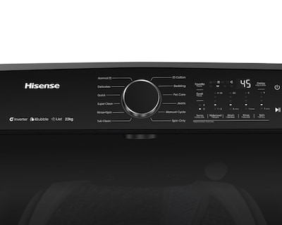 Foto 5 | Lavadora Hisense Automática WT5I2223DB 22 Kg Negra