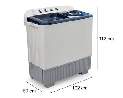 Foto 8 | Lavadora Samsung de Doble Tina WT21F6300LG/AX 21 kg Gris