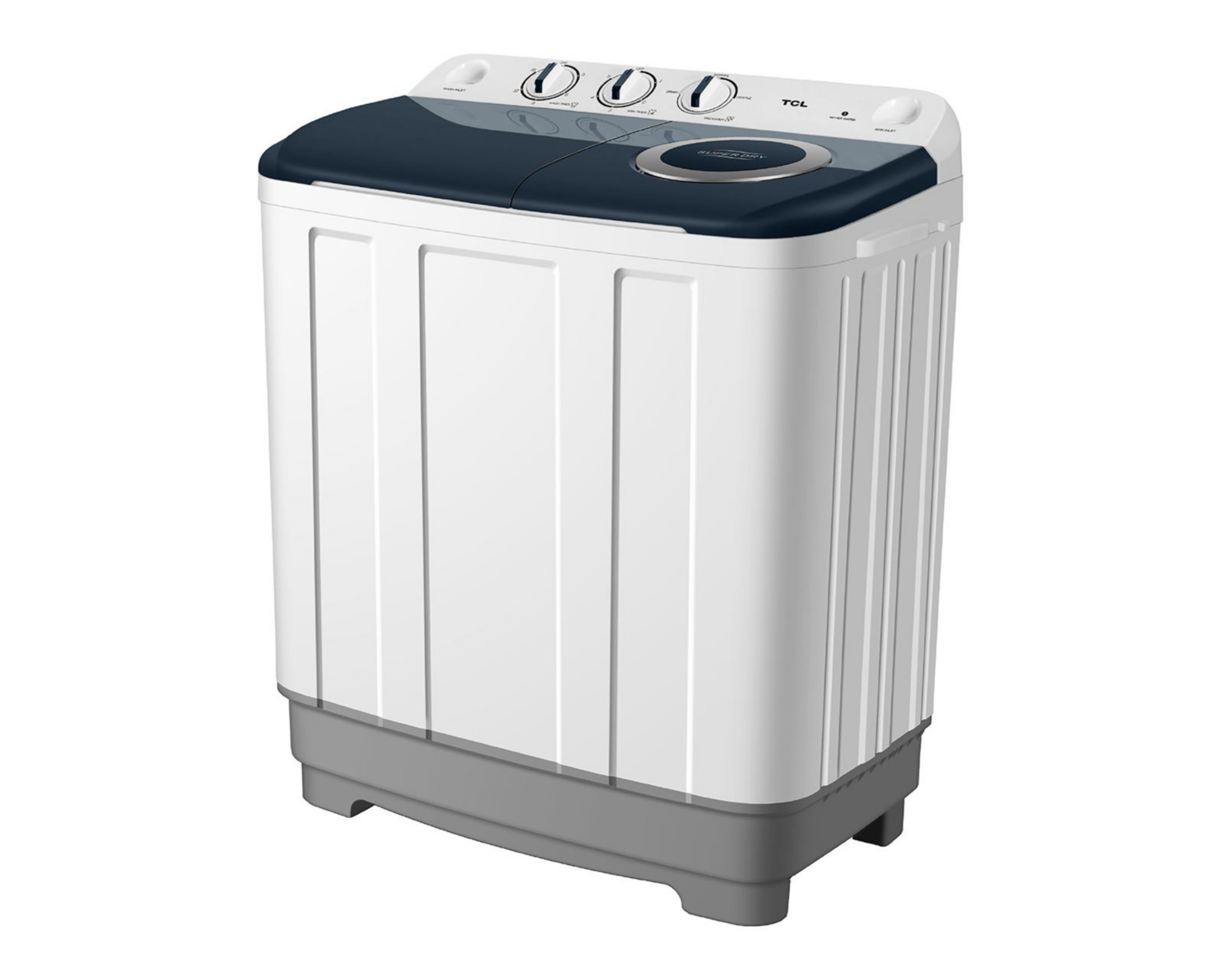 Lavadora TCL Doble Tina TWT14S 14 kg Blanca
