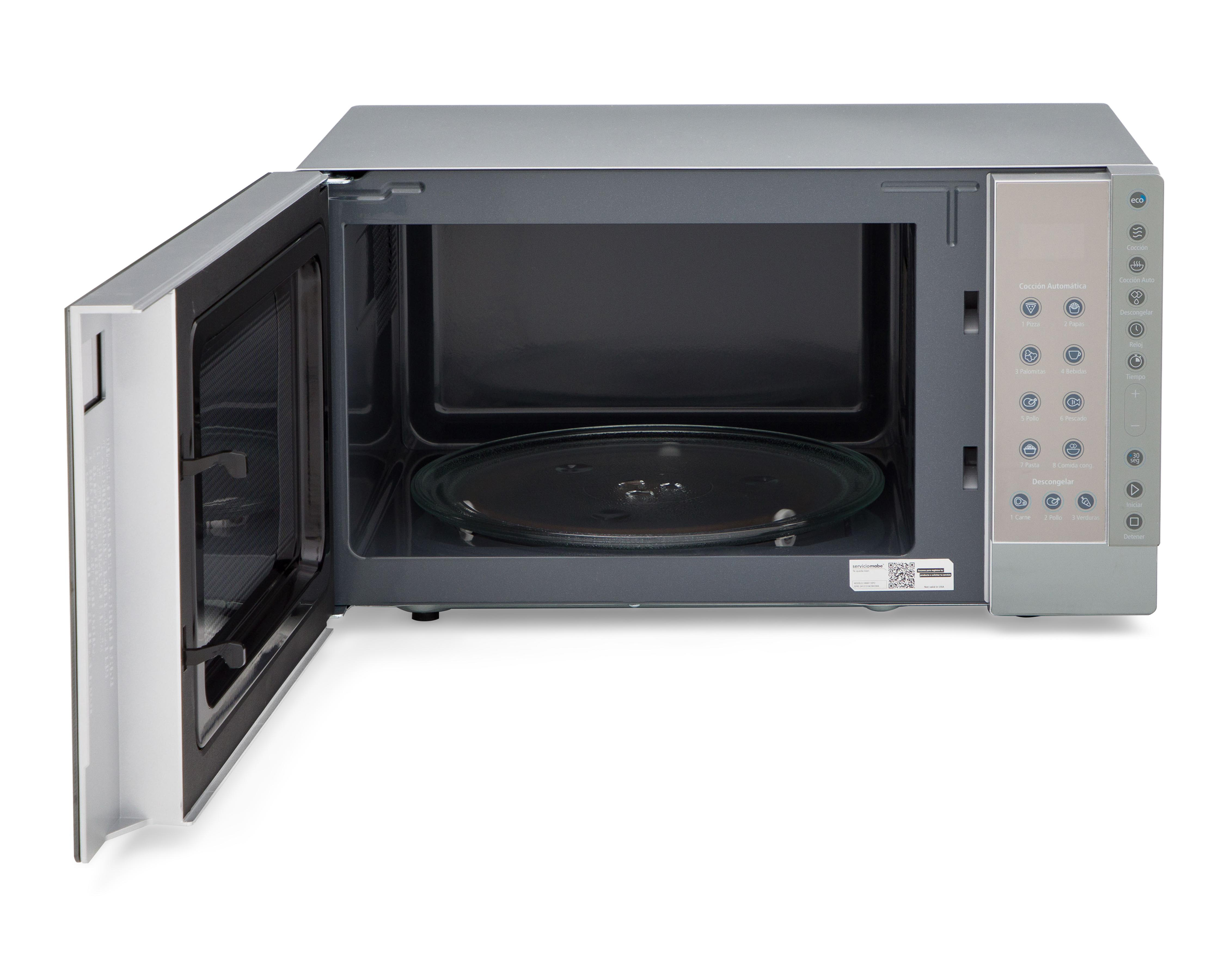Foto 5 pulgar | Horno de Microondas Mabe 1.1 Pies HMM11XPO Plateado