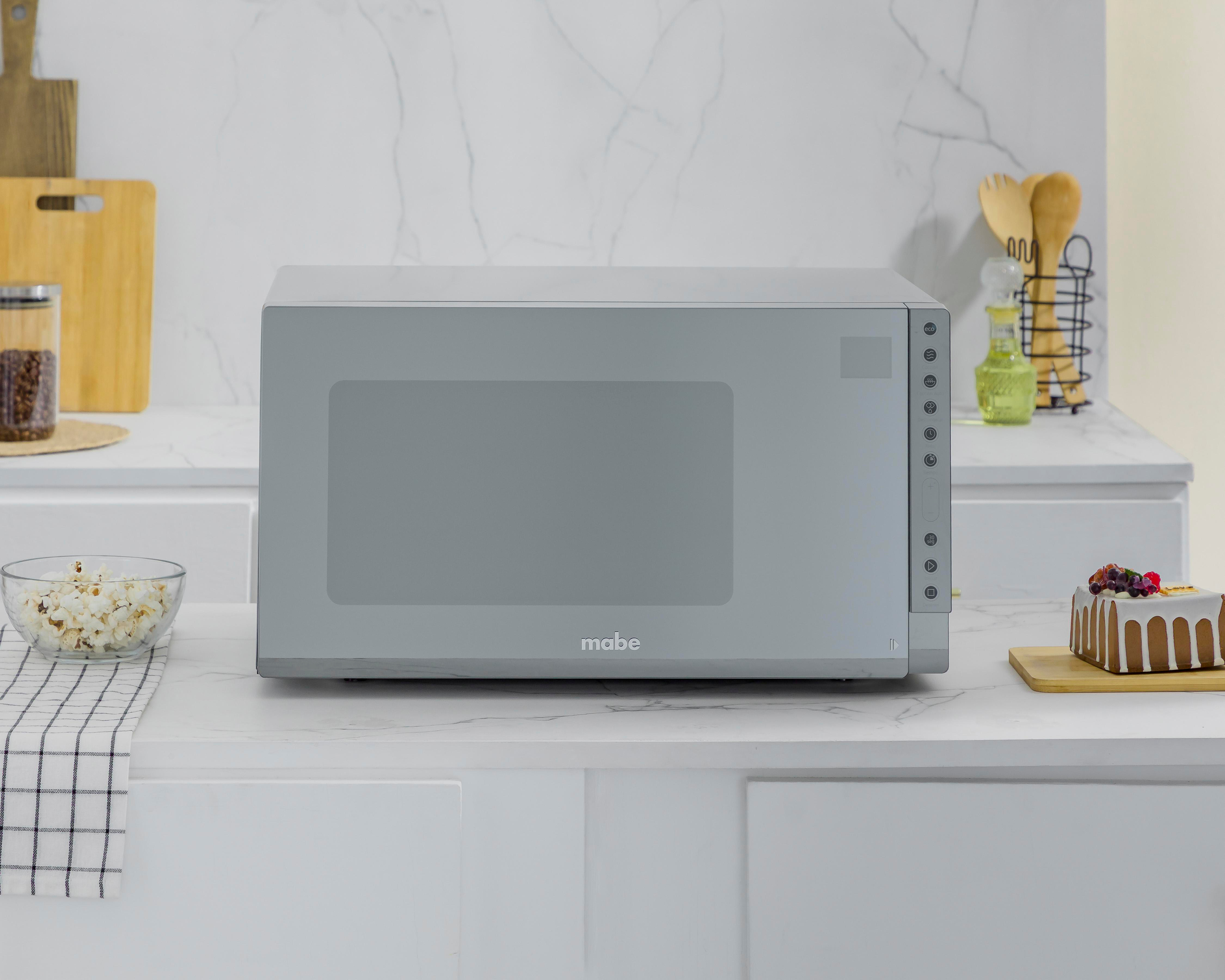 Foto 7 pulgar | Horno de Microondas Mabe 1.1 Pies HMM11XPO Plateado