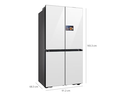 Foto 4 | Refrigerador Samsung Side by Side 23 Pies Blanco RM90F66CDWEM