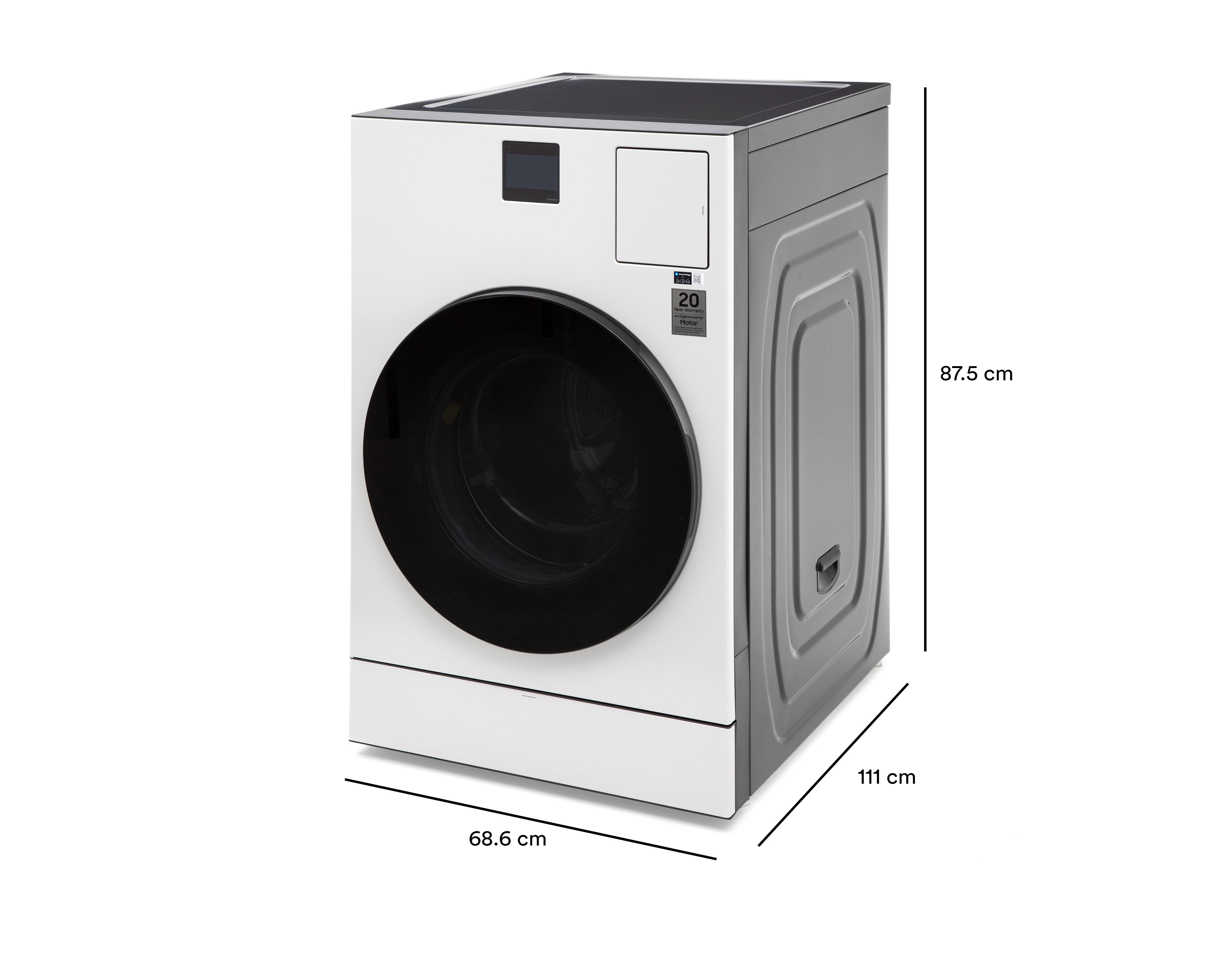 Foto 8 pulgar | Lavasecadora Samsung Automática WD26FB8690BEAX 26/15 kg Gris