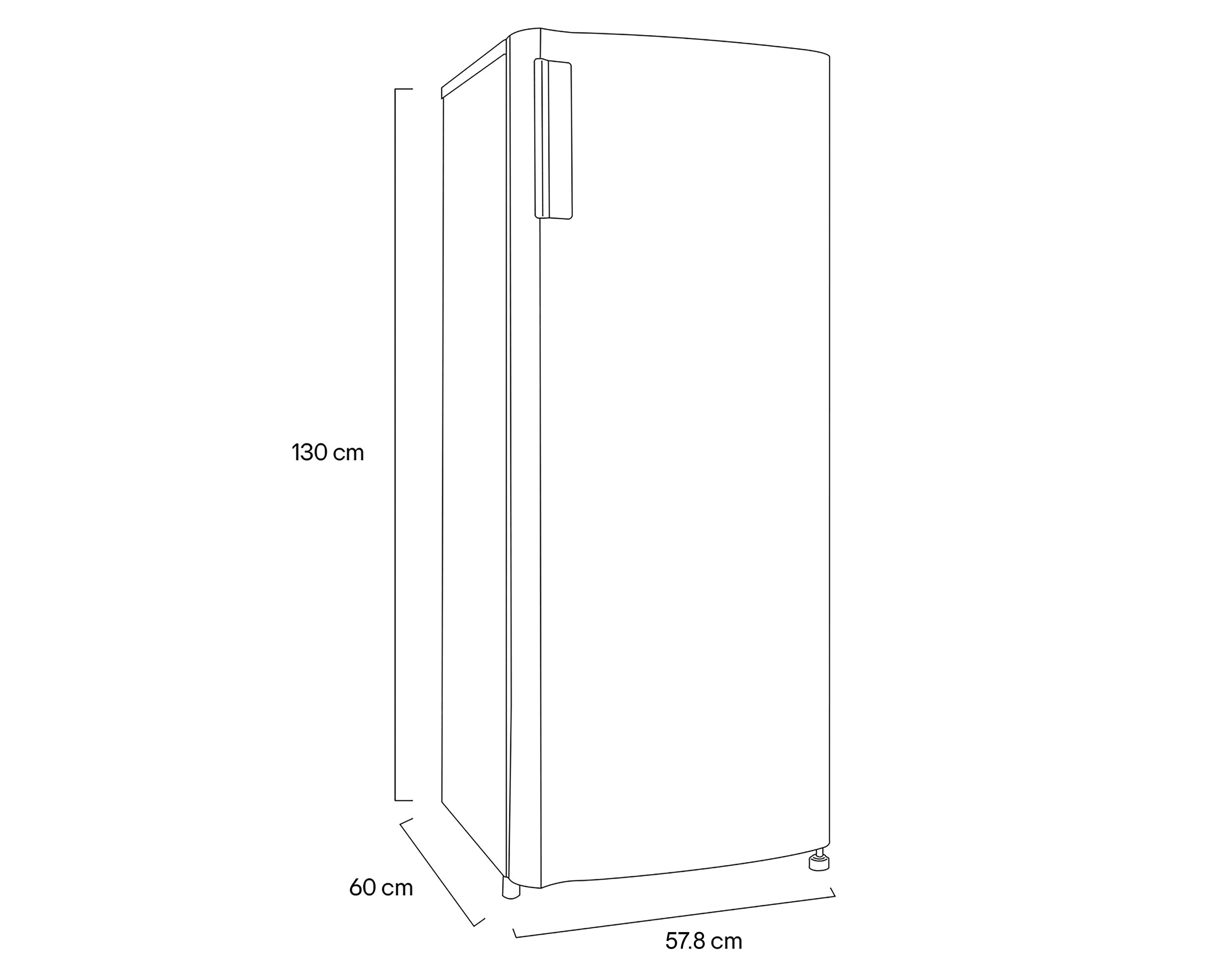Foto 6 | Congelador LG Vertical 6 Pies Silver GF21BPP