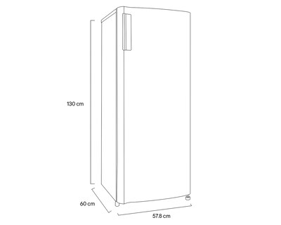 Foto 6 | Congelador LG Vertical 6 Pies Silver GF21BPP