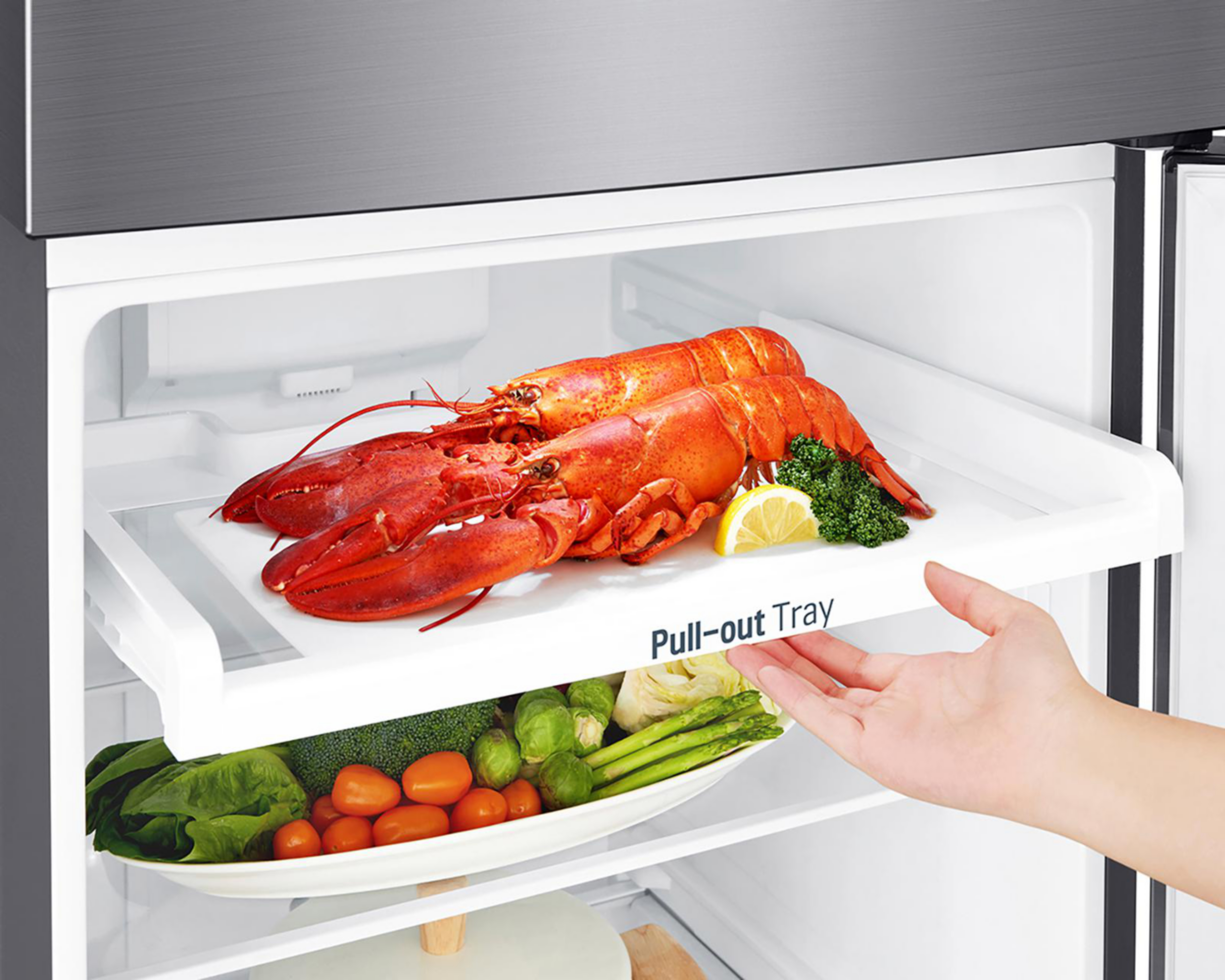 Foto 5 | Refrigerador LG Top Mount 11 Pies Plateado GT35BP