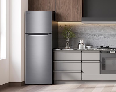 Foto 7 | Refrigerador LG Top Mount 11 Pies Plateado GT35BP