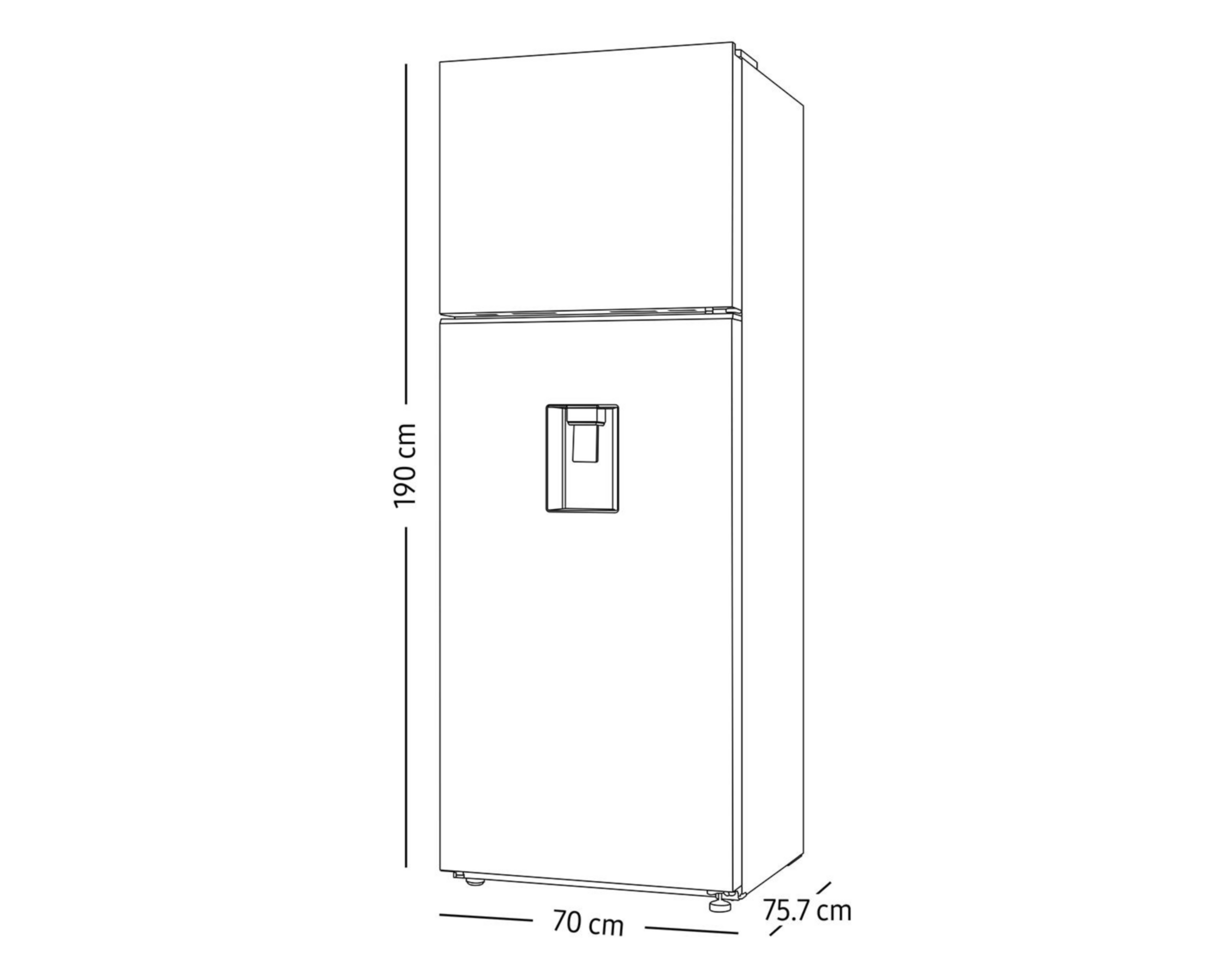 Foto 11 pulgar | Refrigerador Samsung Top Mount 19 Pies Negro RT53DG6798B1EM