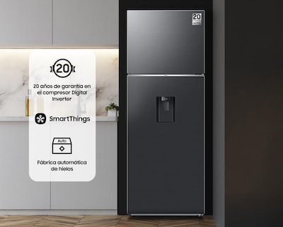 Foto 7 | Refrigerador Samsung Top Mount 19 Pies Negro RT53DG6798B1EM
