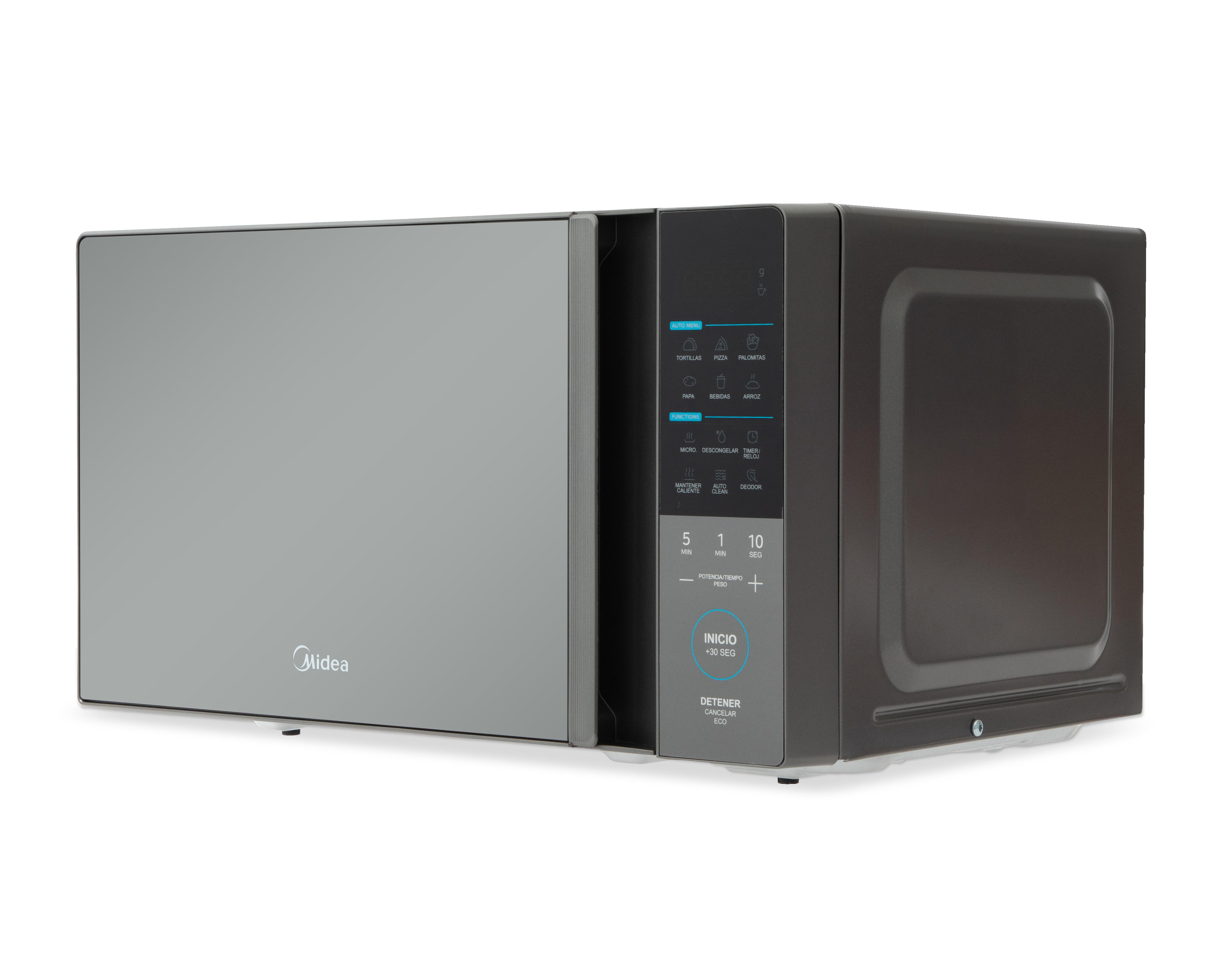 Foto 4 pulgar | Horno de Microondas Midea 0.7 Pies MMDT07S2MG Gris