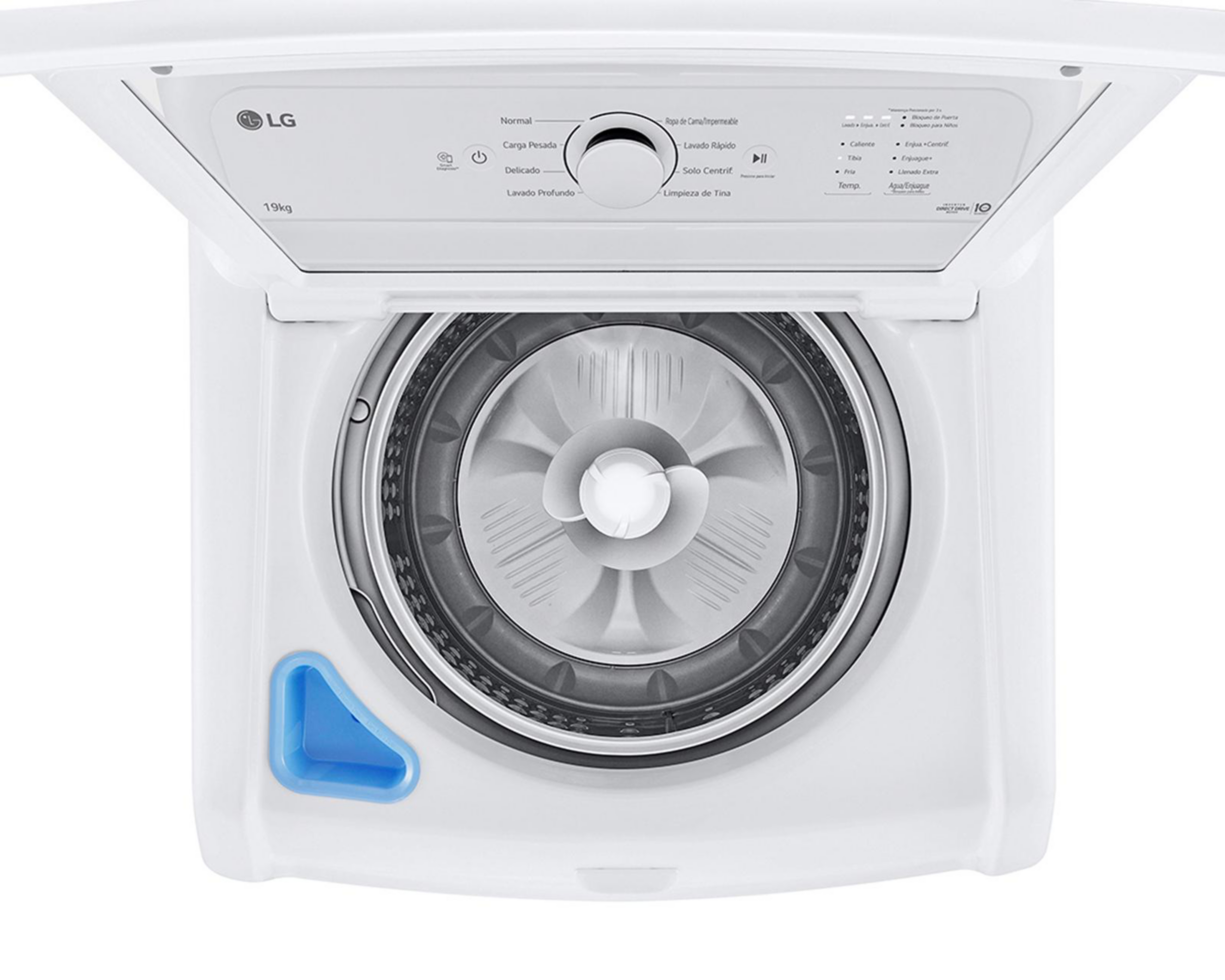Foto 5 pulgar | Lavadora LG Automática WT19WT6HKA.ABWELAT 19 Kg Blanca