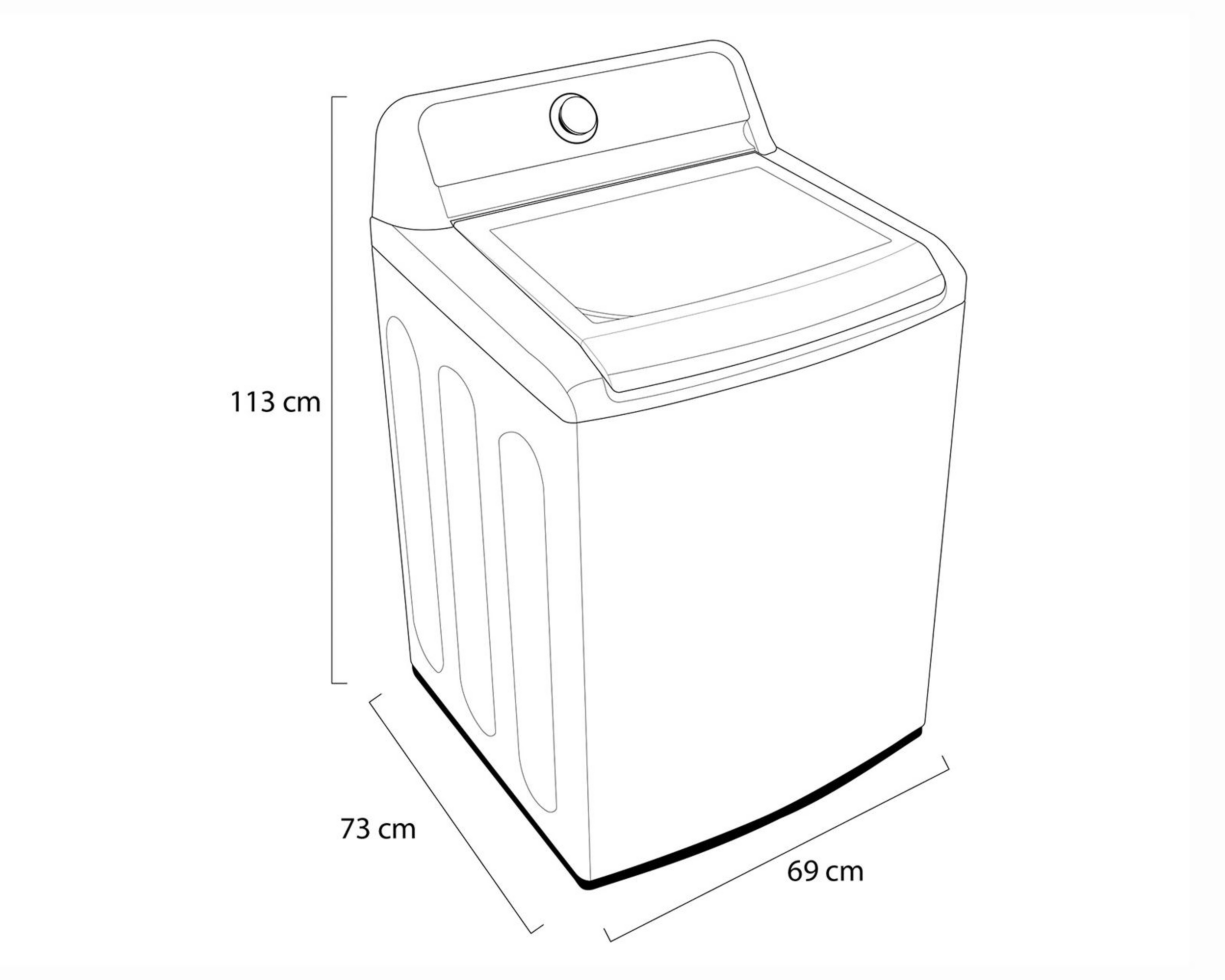 Foto 10 pulgar | Lavadora LG Automática WT19WT6HKA.ABWELAT 19 Kg Blanca