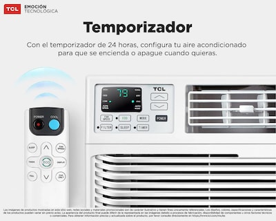 Foto 4 | Aire Acondicionado de Ventana TCL 3/4 Tonelada 110 V Solo Frío W08P-CF14D