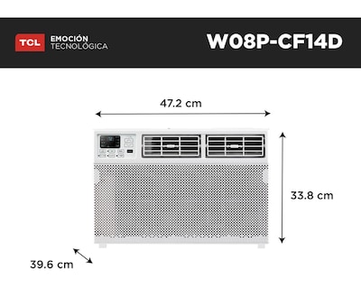 Foto 6 | Aire Acondicionado de Ventana TCL 3/4 Tonelada 110 V Solo Frío W08P-CF14D